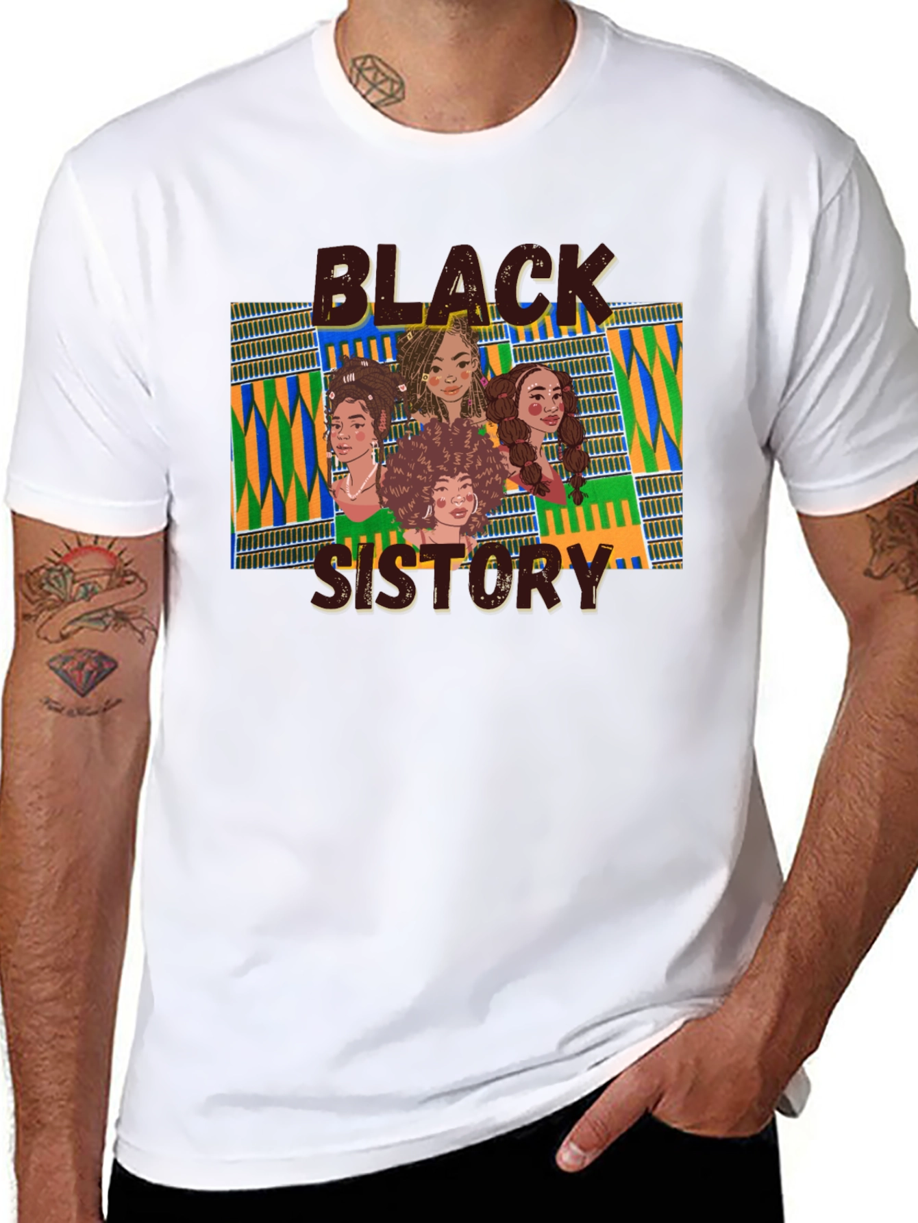 Black Sistory Graphic Tee