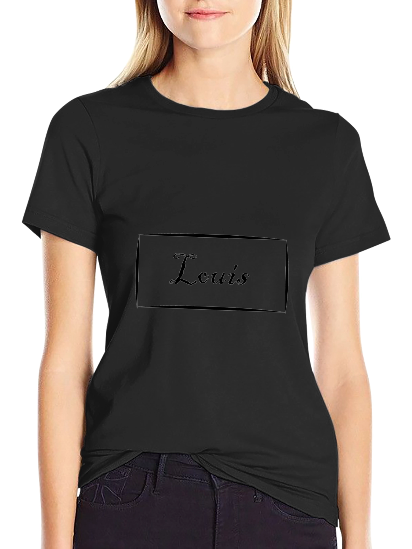 Louis T-Shirt - Classic Black Tee