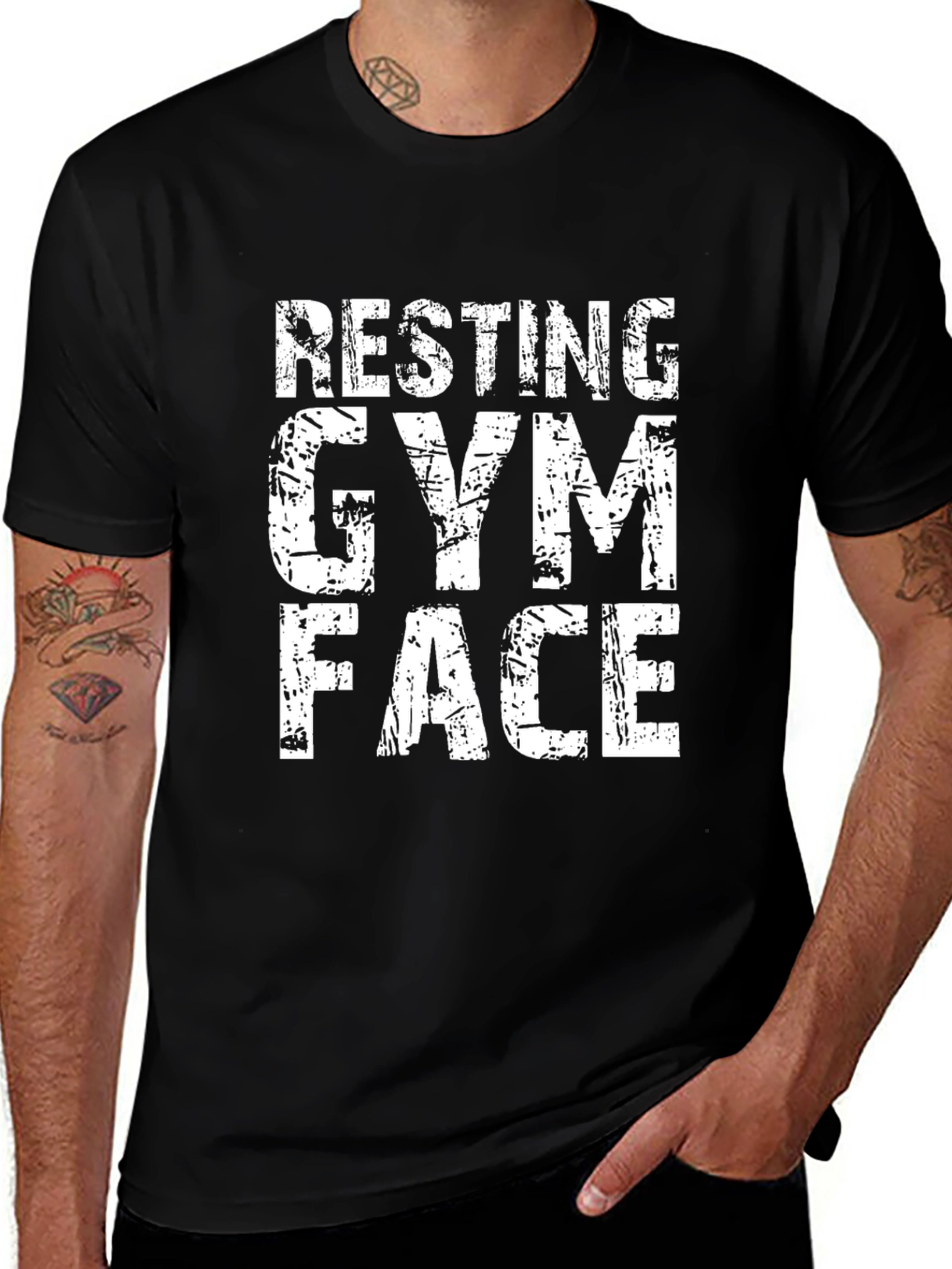Resting Gym Face T-Shirt