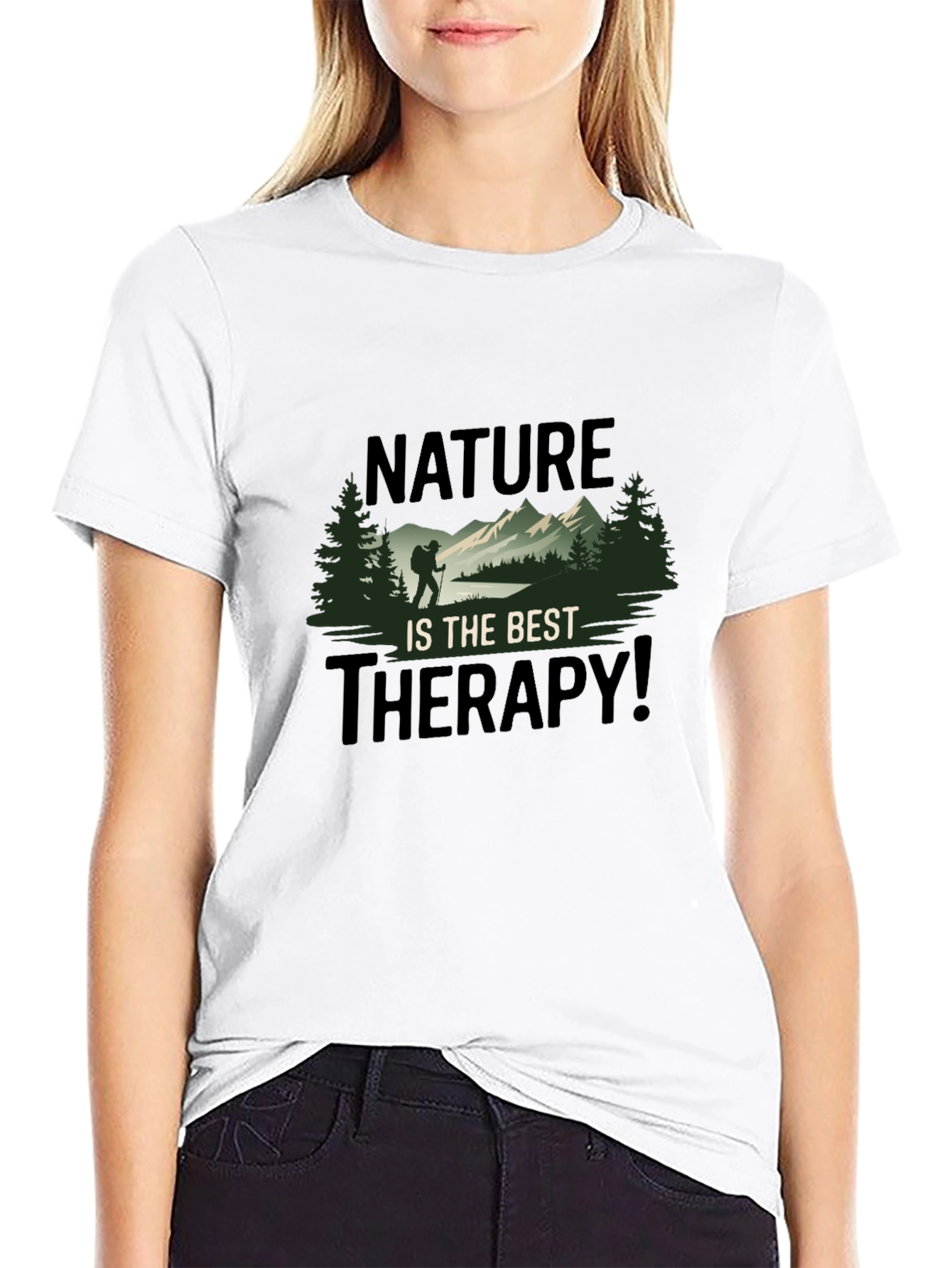 Nature Therapy Graphic T-Shirt - Adventure Ready!
