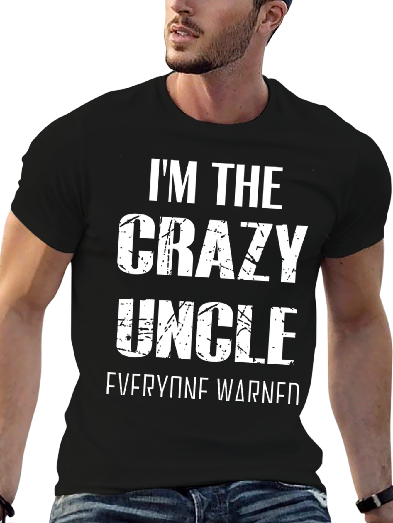 Crazy Uncle Graphic Tee - Funny Novelty Shirt