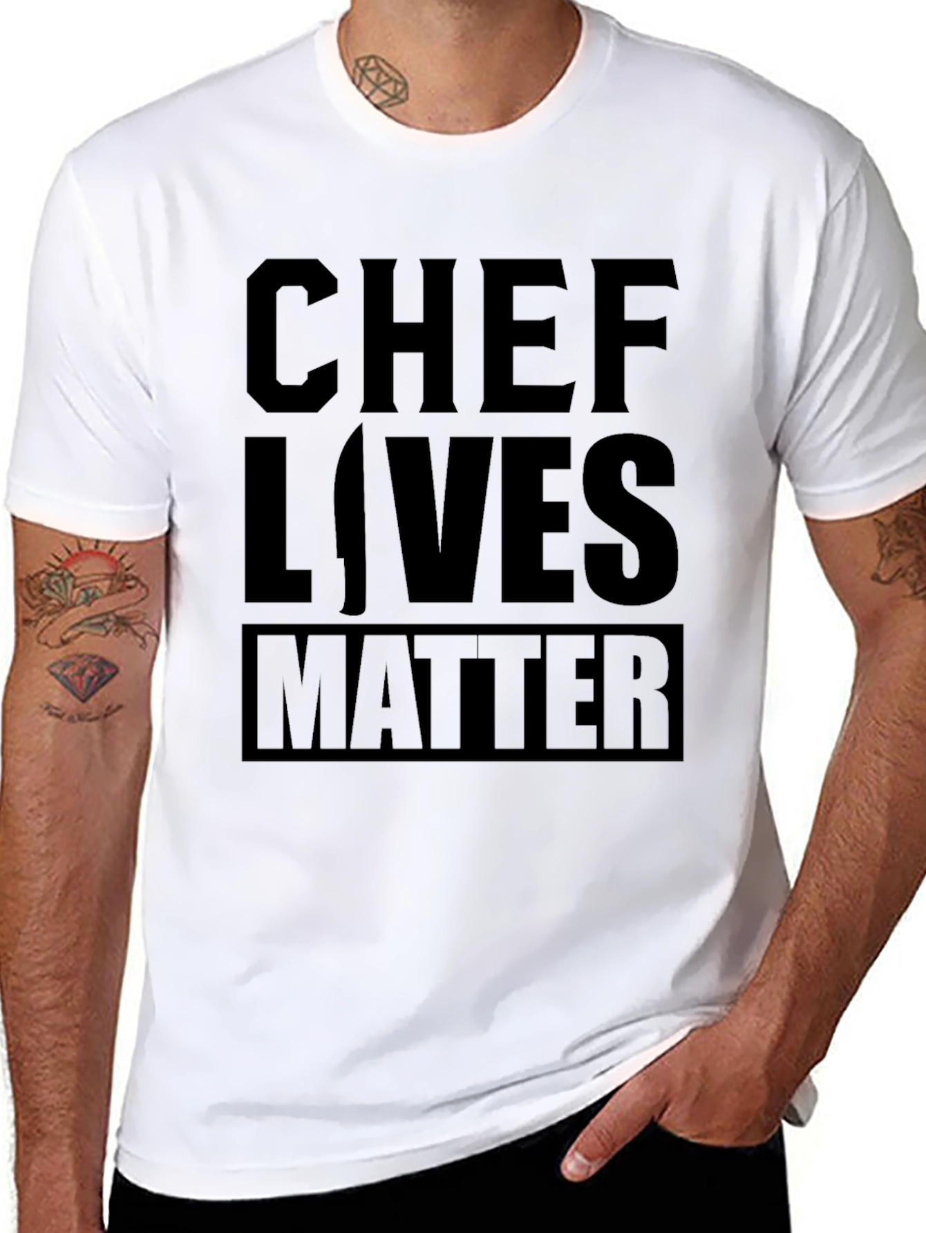 Chef Lives Matter Graphic Tee