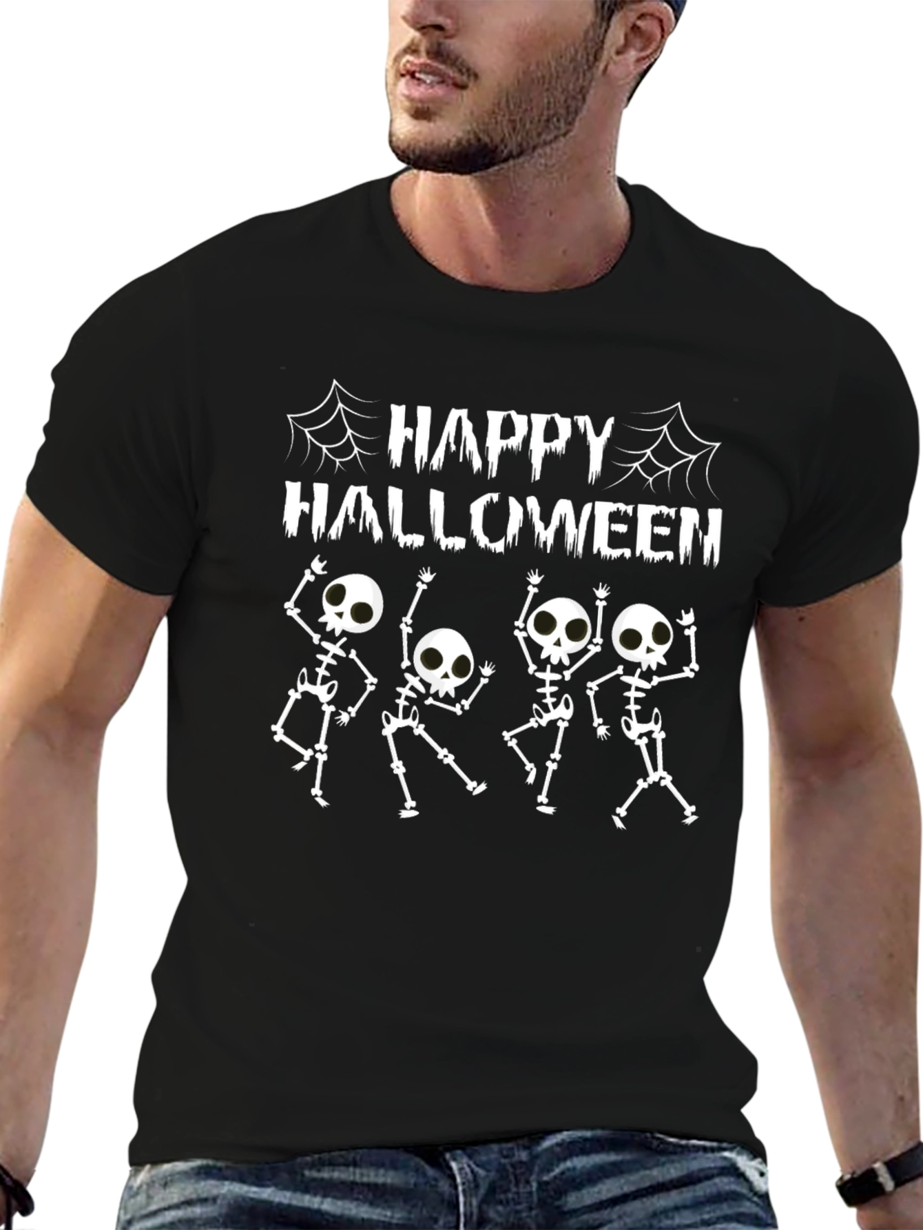 Happy Halloween Skeleton Dance T-Shirt