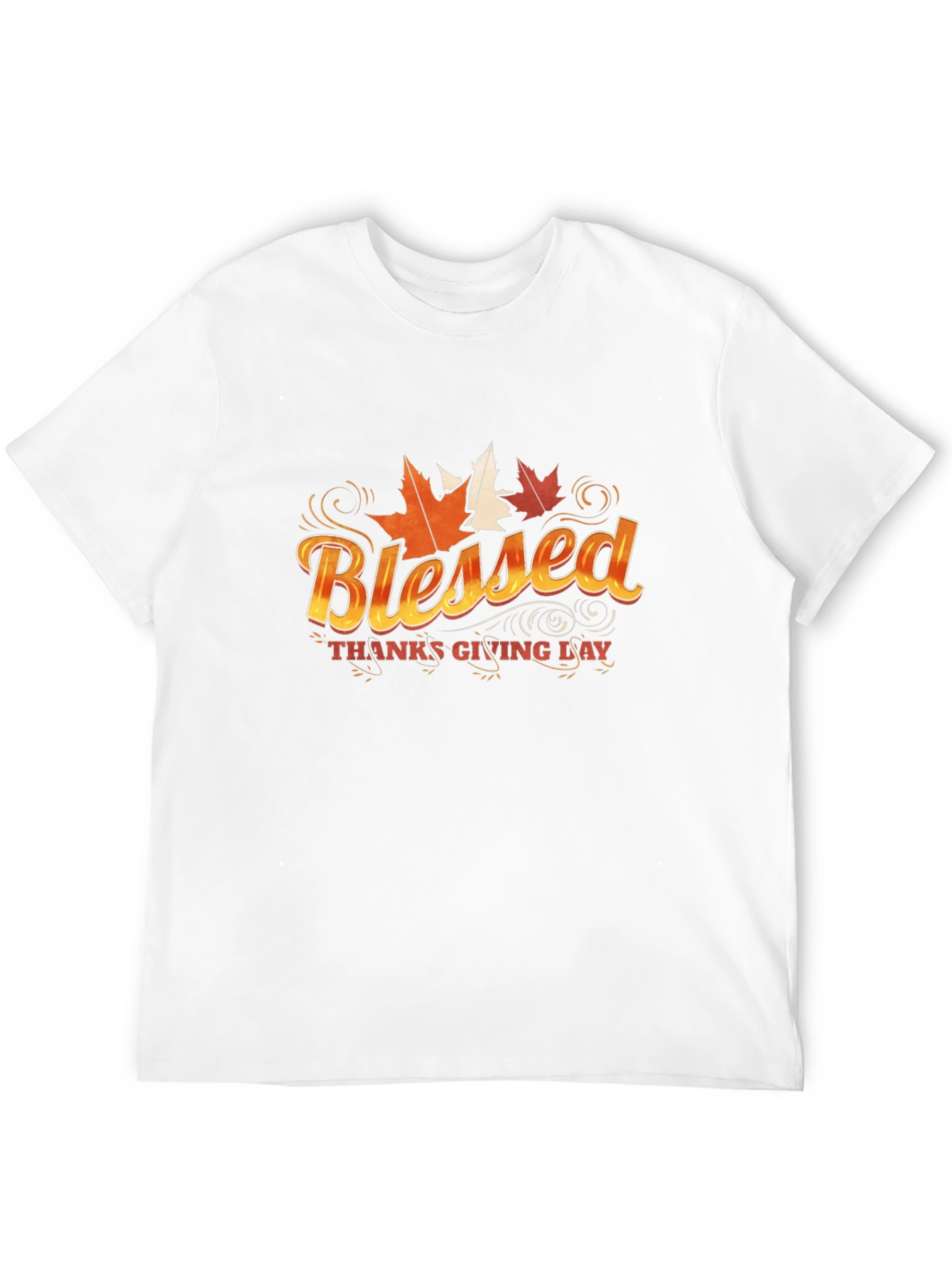 Blessed Thanksgiving T-Shirt - Fall Harvest Design