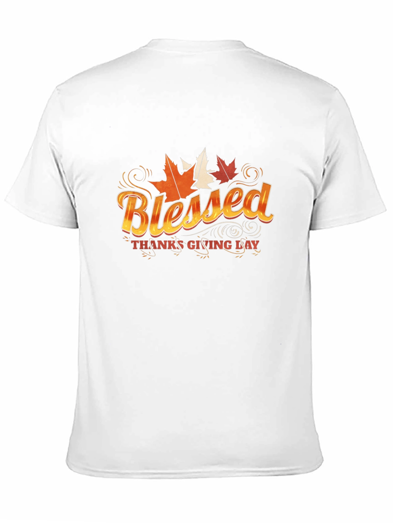 Blessed Thanksgiving T-Shirt - Fall Harvest Design