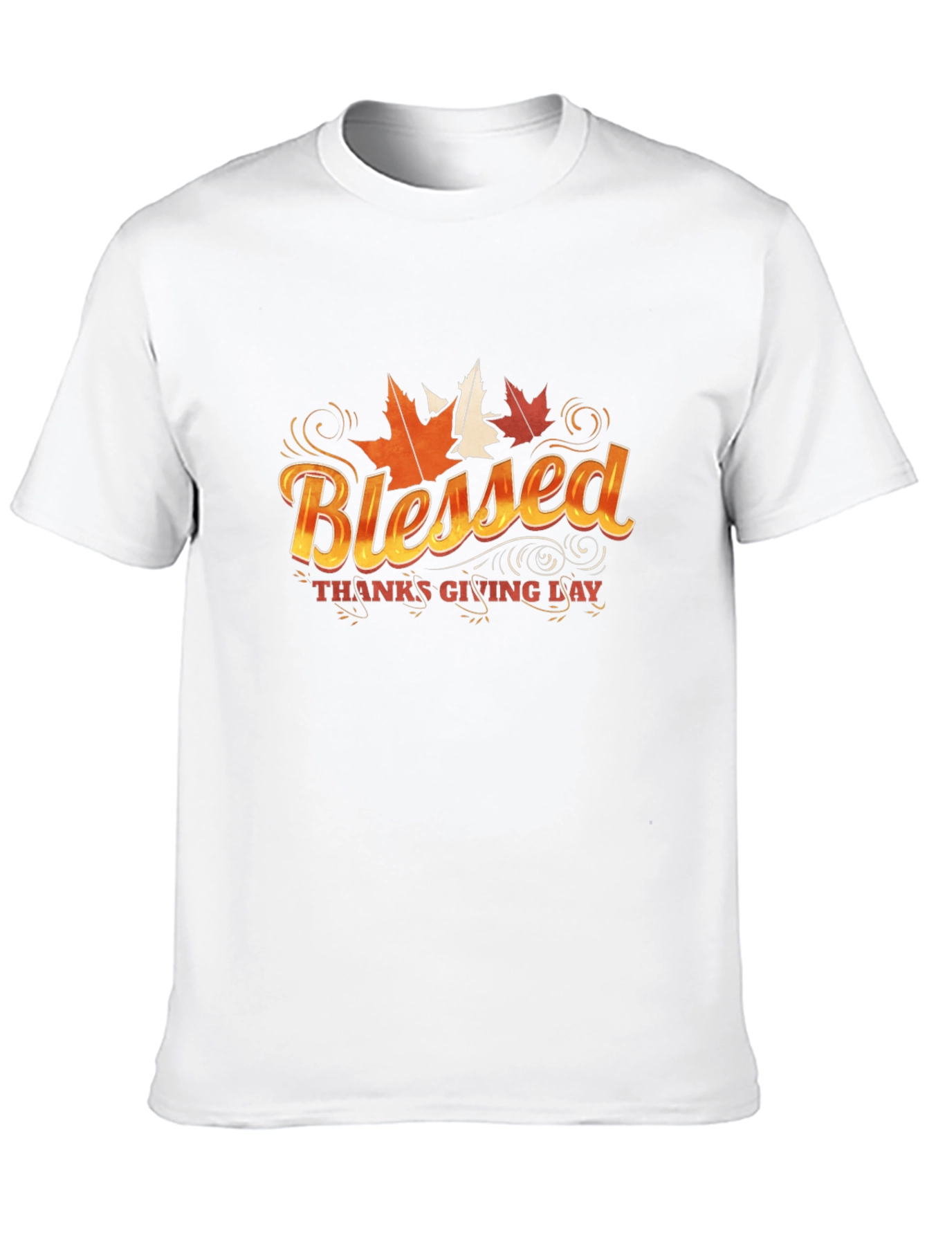 Blessed Thanksgiving T-Shirt - Fall Harvest Design