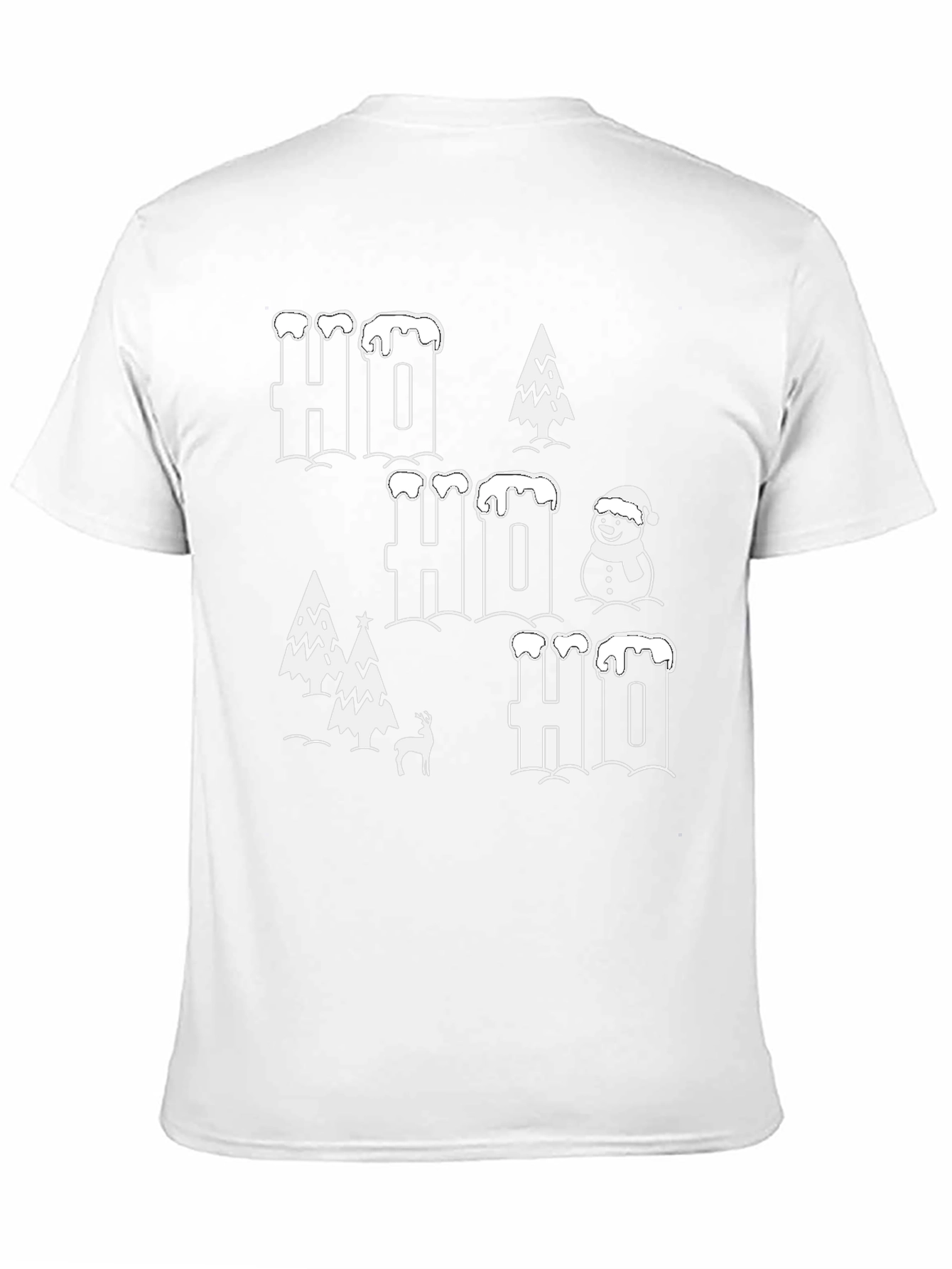 Festive Ho Ho Ho Christmas T-Shirt