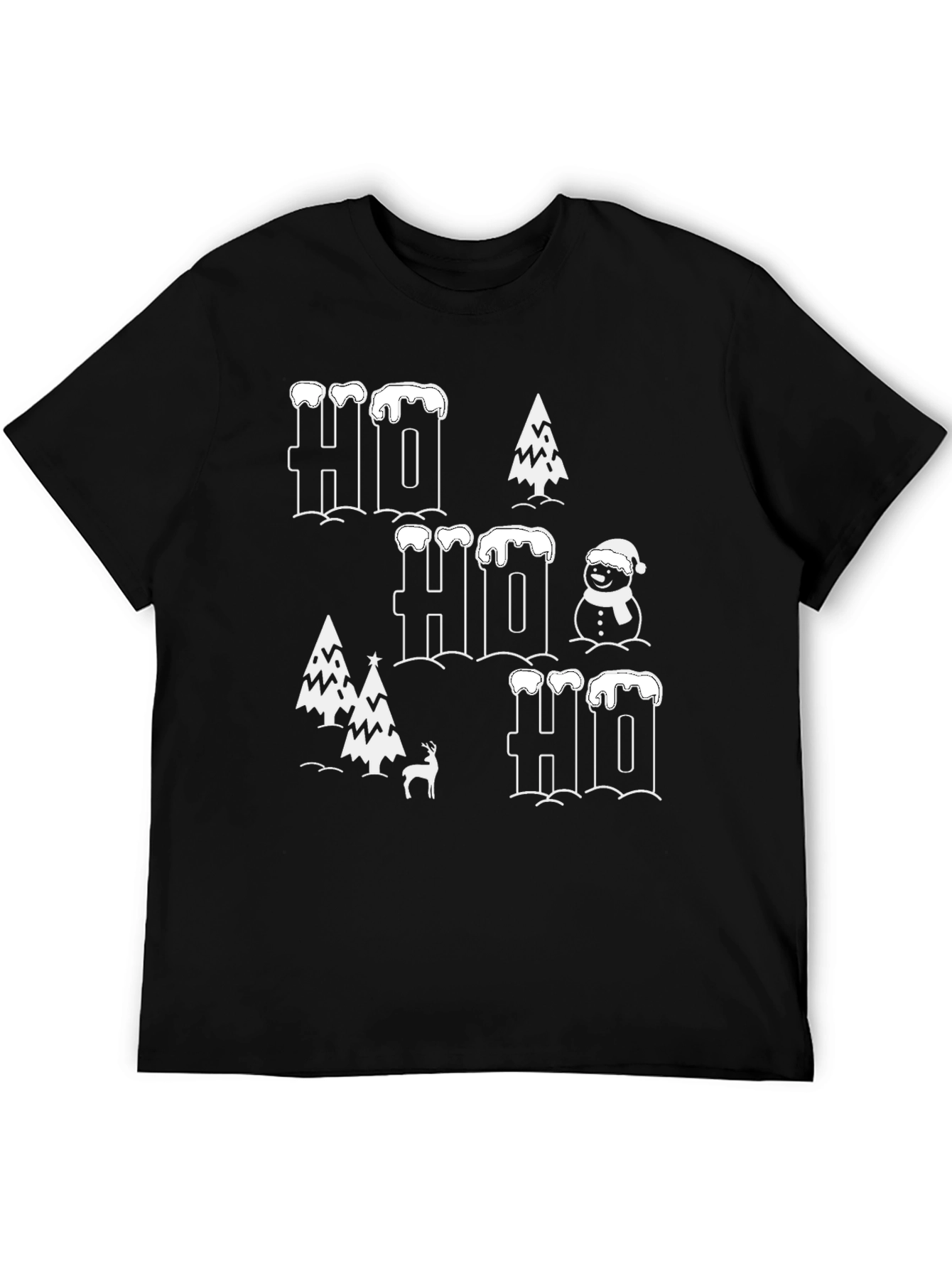 Festive Ho Ho Ho Christmas T-Shirt