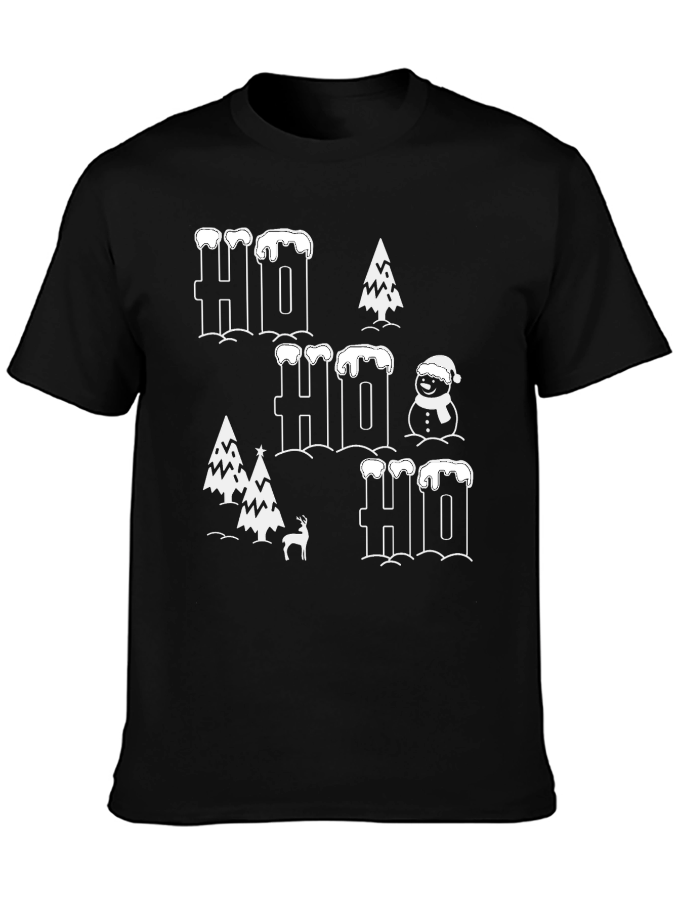 Festive Ho Ho Ho Christmas T-Shirt