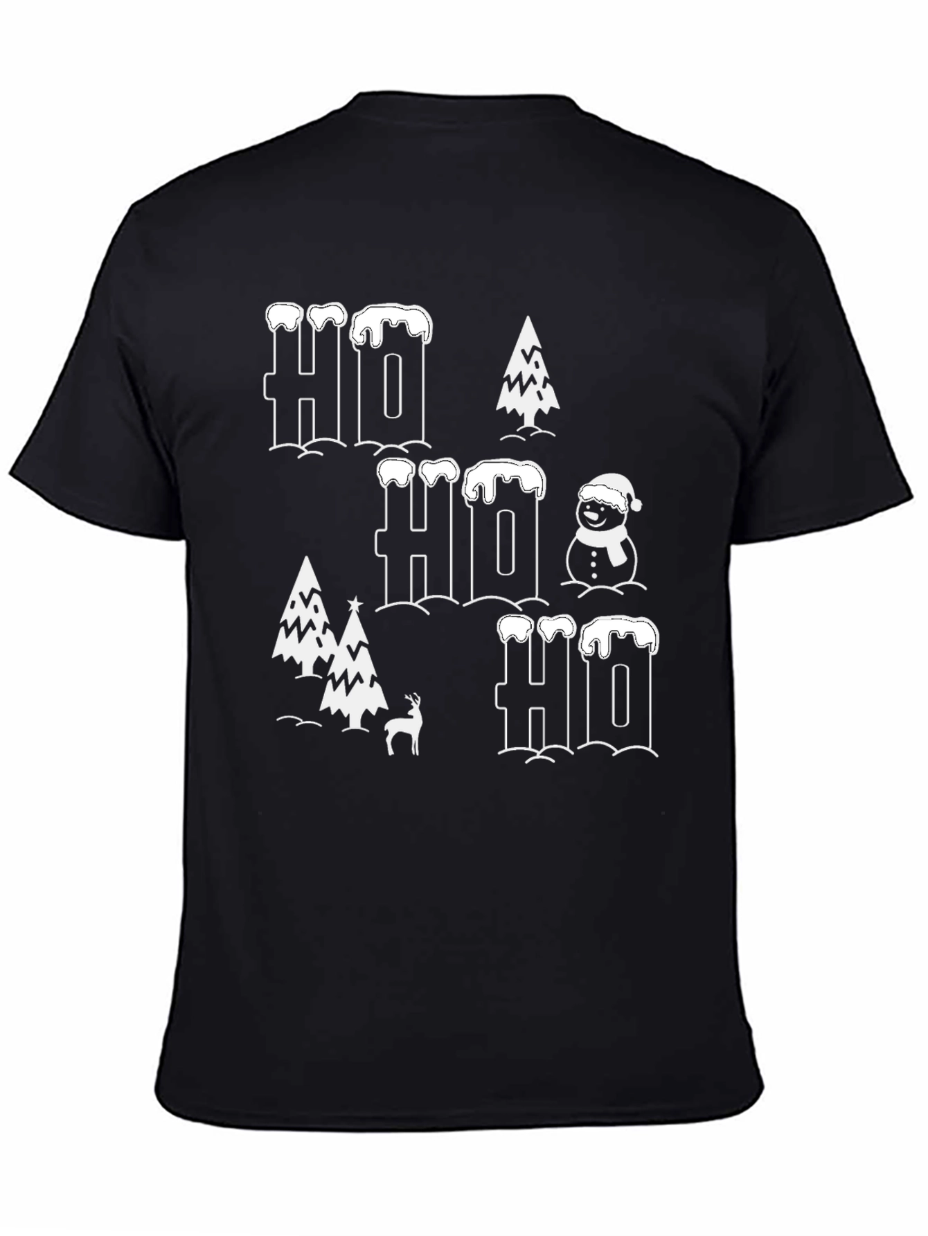 Festive Ho Ho Ho Christmas T-Shirt