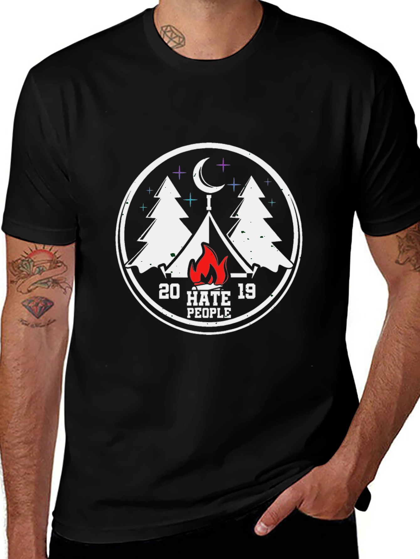 20 Hate 19 People Graphic Tee