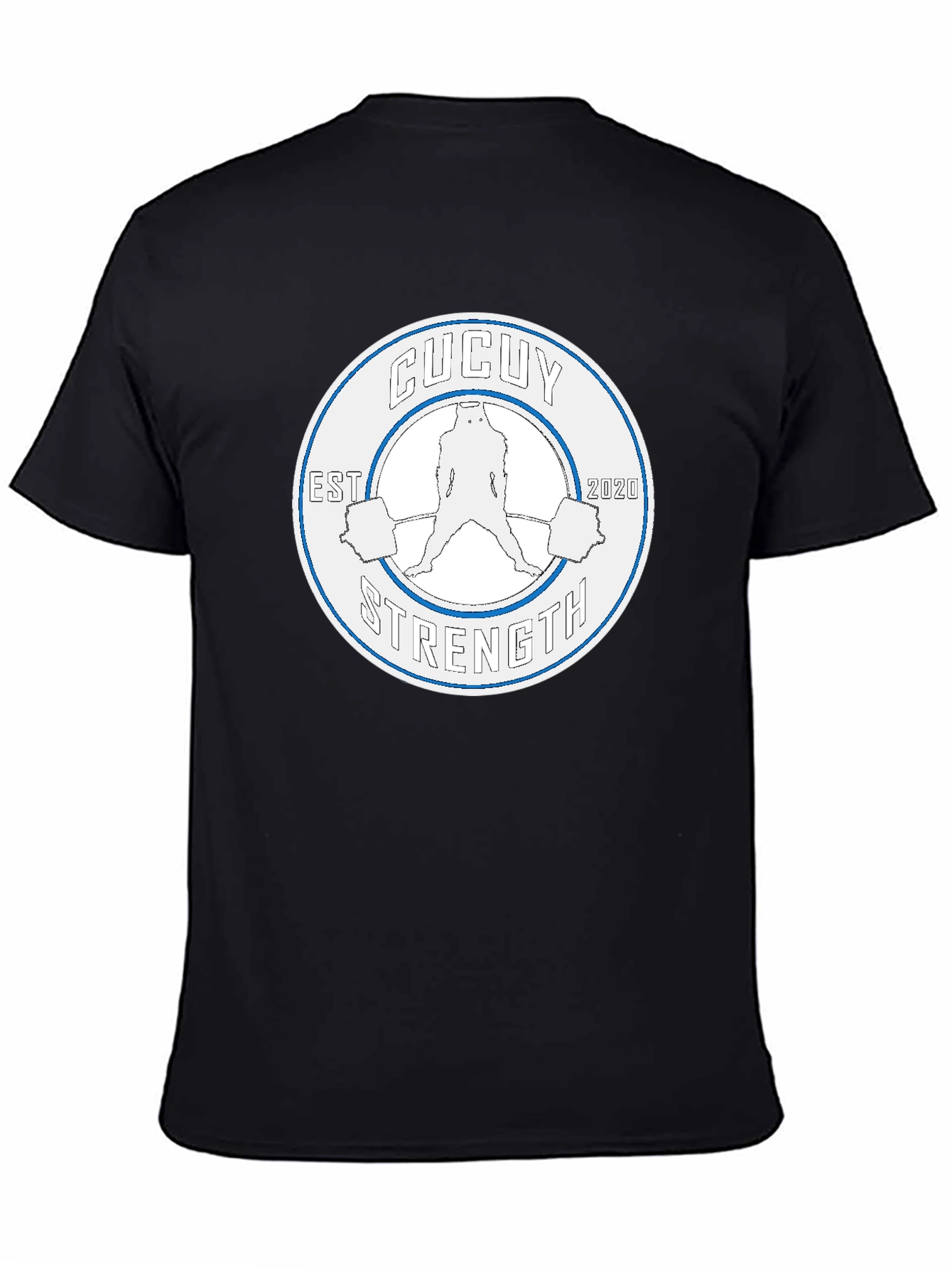 Cucuy Strength Black Graphic T-Shirt