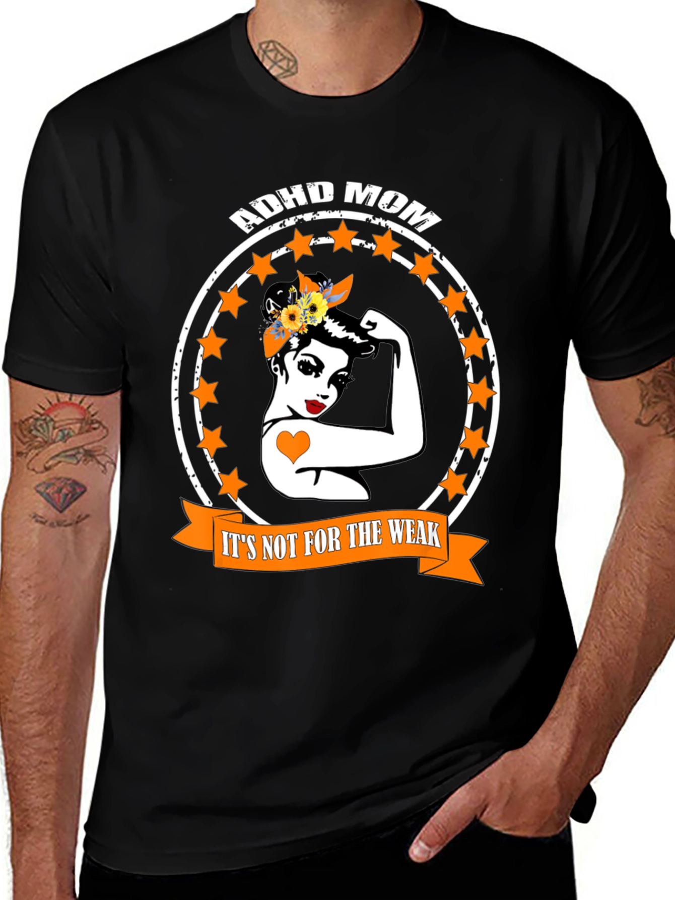 ADHD Mom T-Shirt - Strong Women Tee