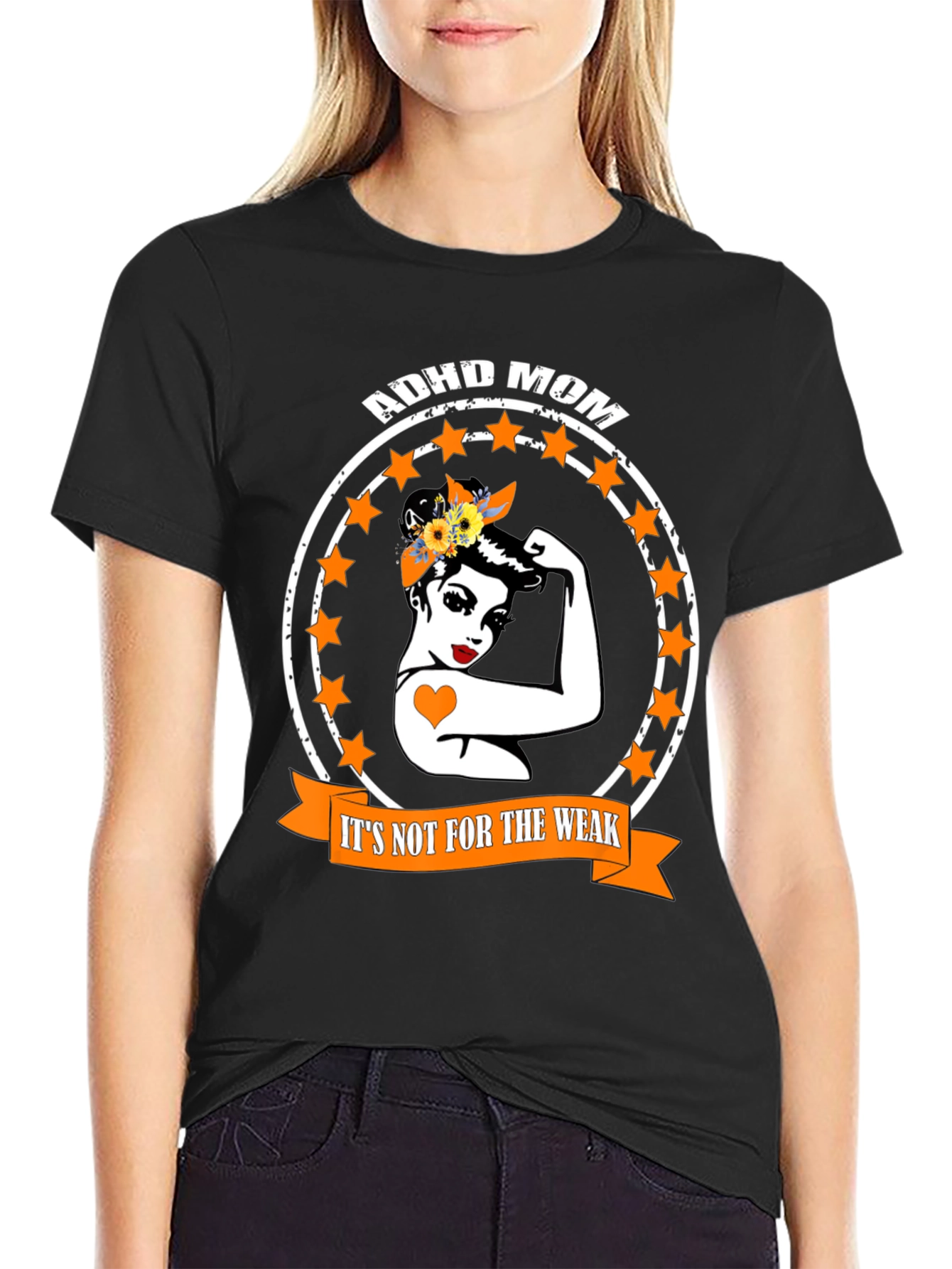 ADHD Mom T-Shirt - Strong Women Tee