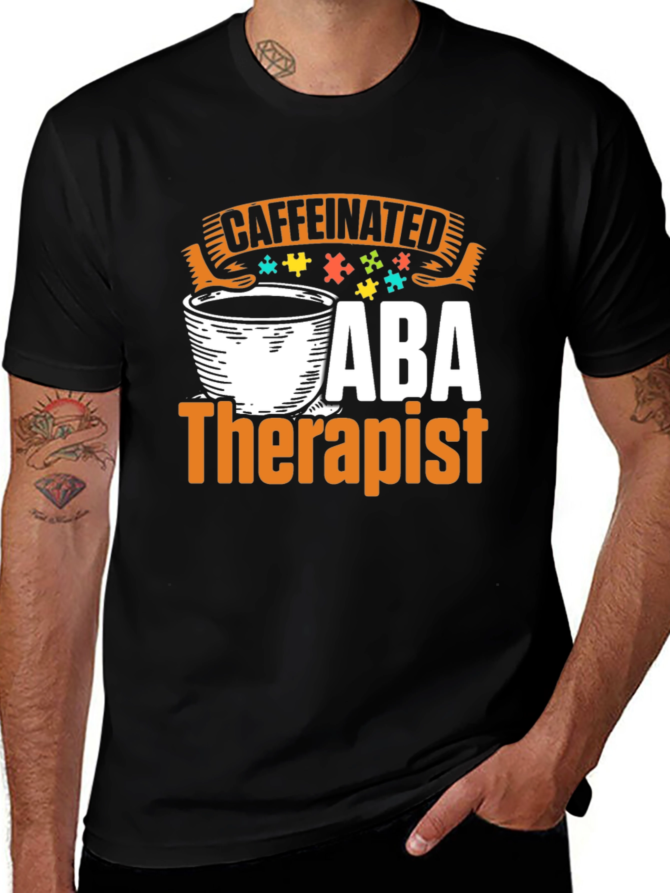 Caffeinated ABA Therapist T-Shirt