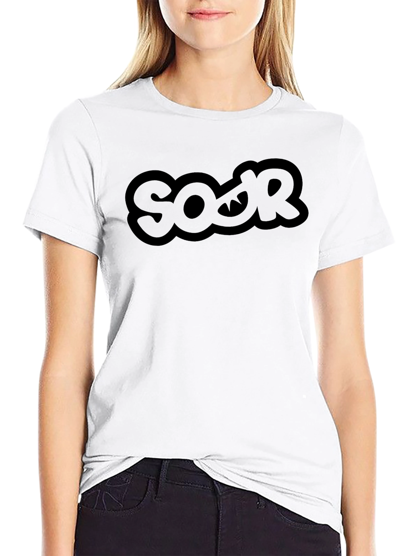 Black SOOR Graphic Tee - Mens Casual Style
