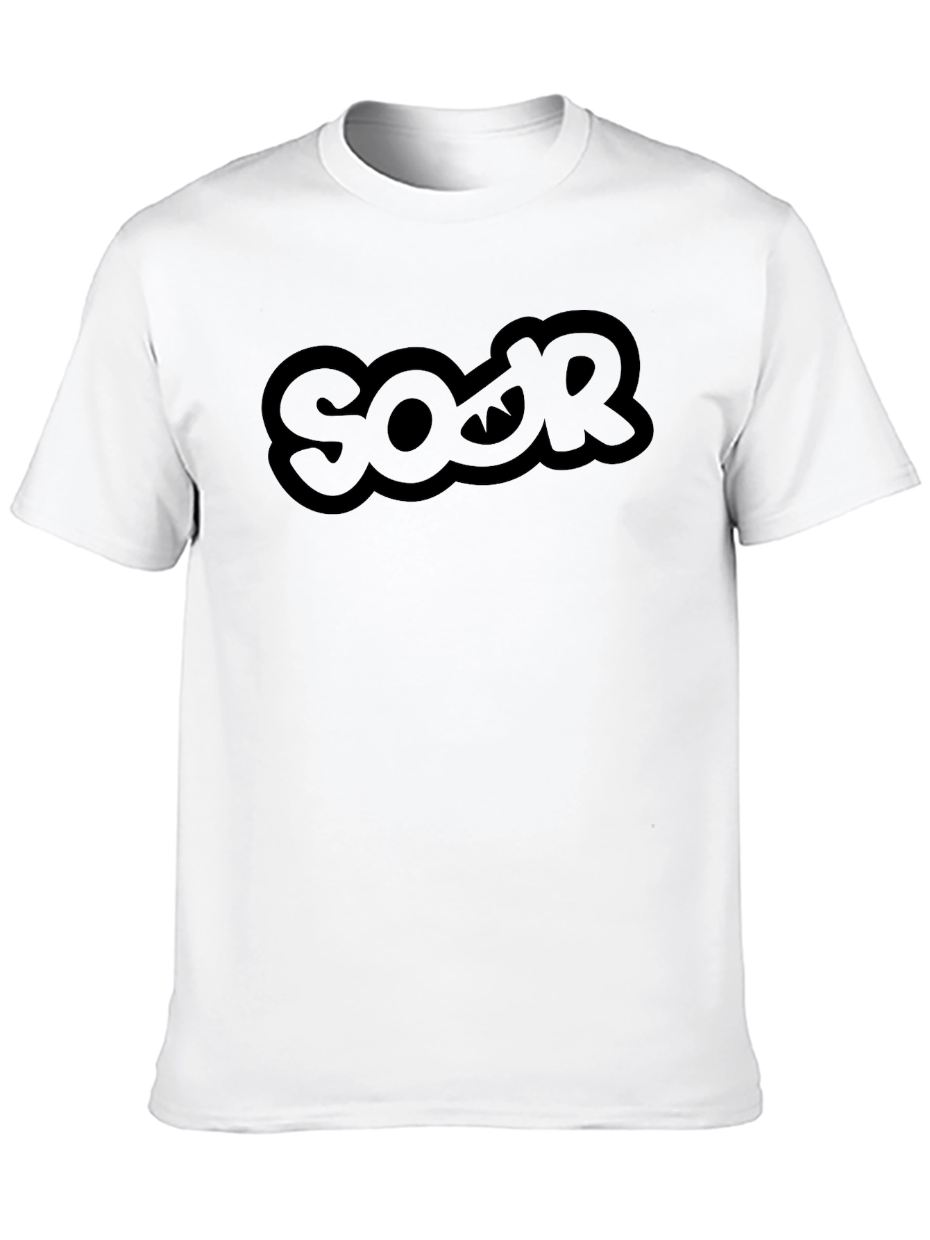 Black SOOR Graphic Tee - Mens Casual Style