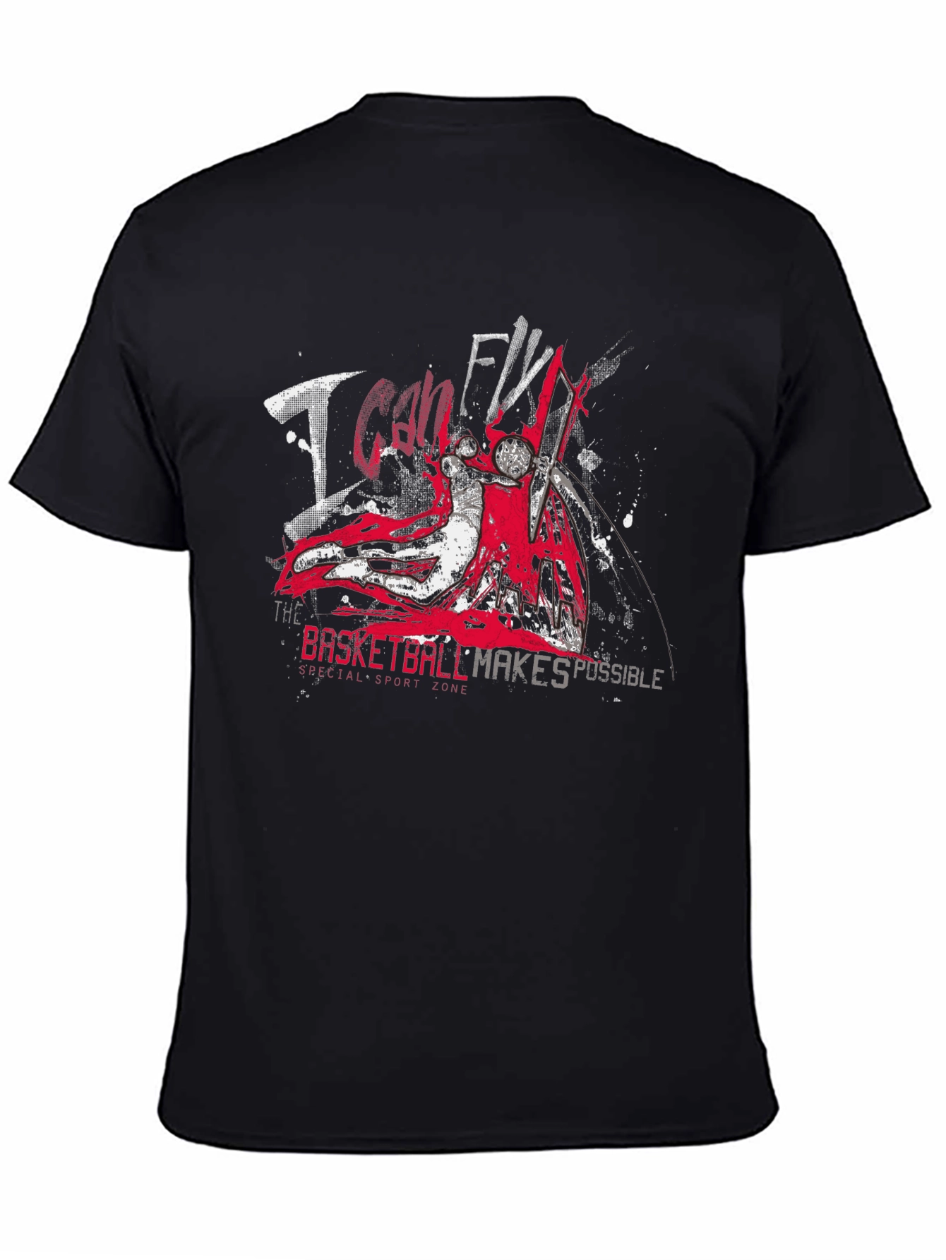 I Can Fly Basketball Graphic Tee