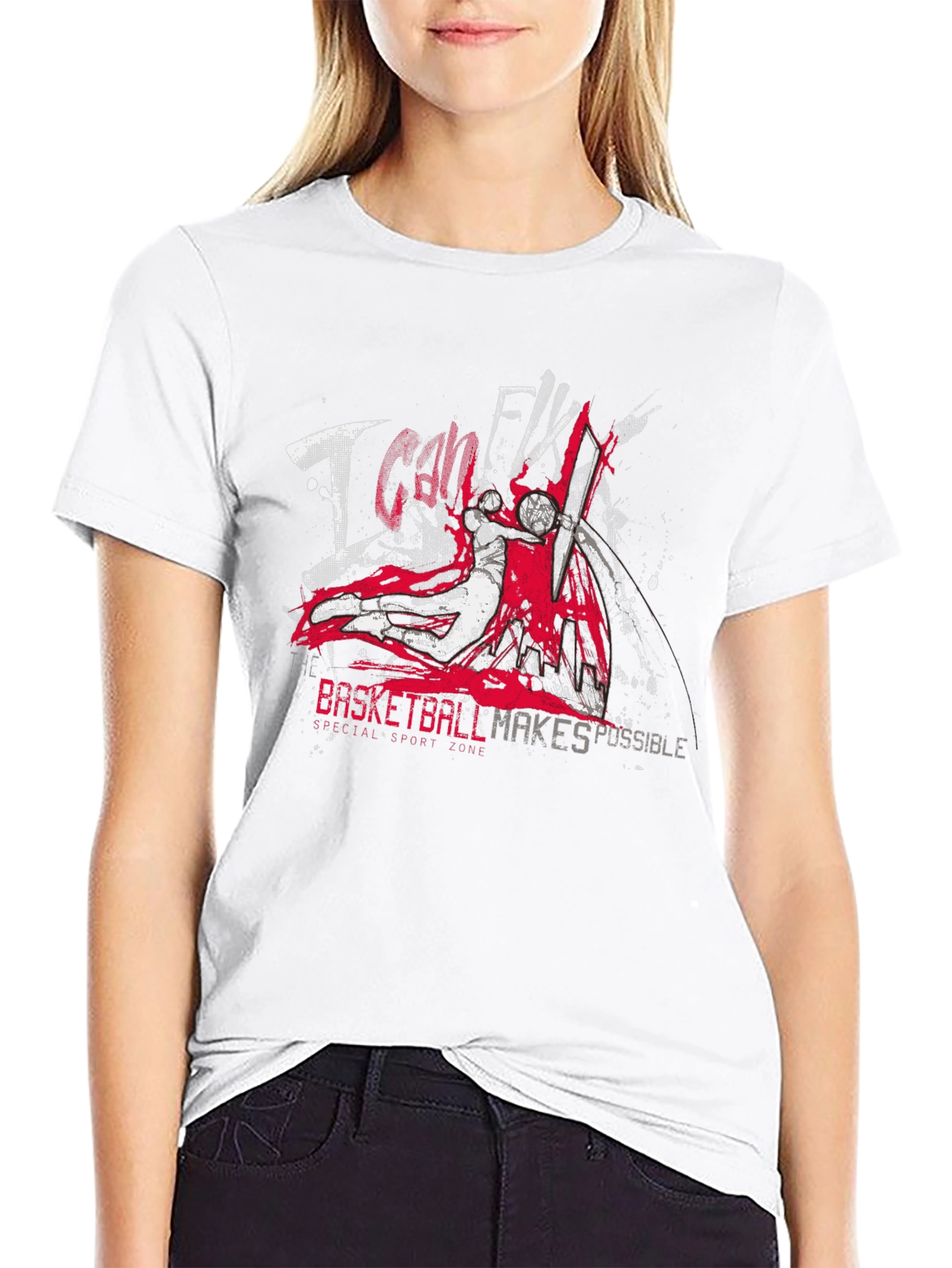I Can Fly Basketball Graphic Tee