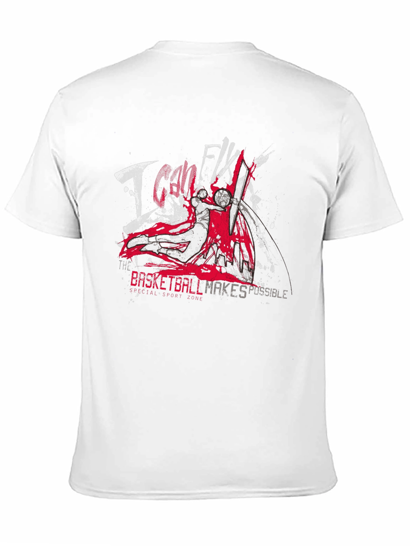 I Can Fly Basketball Graphic Tee