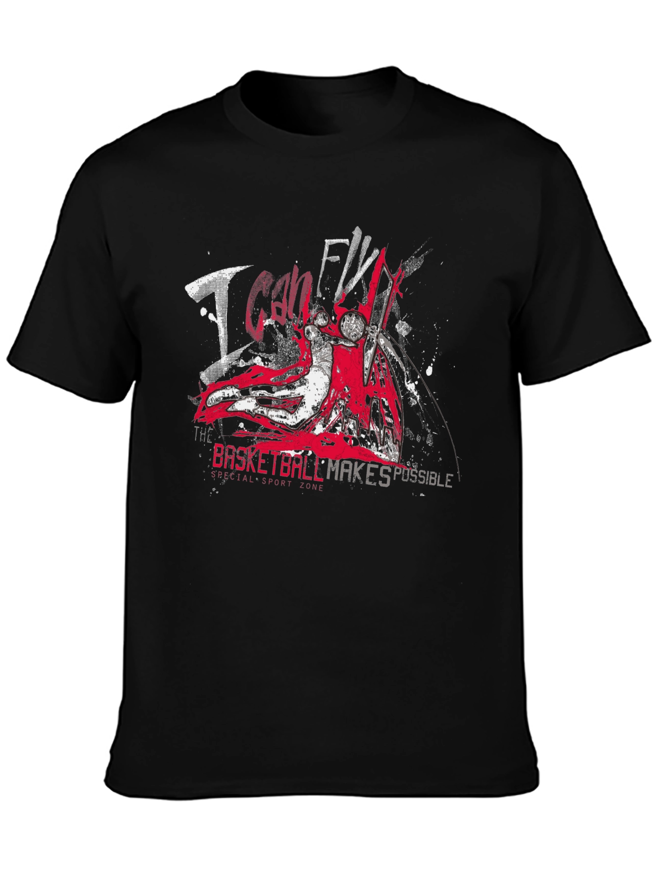 I Can Fly Basketball Graphic Tee