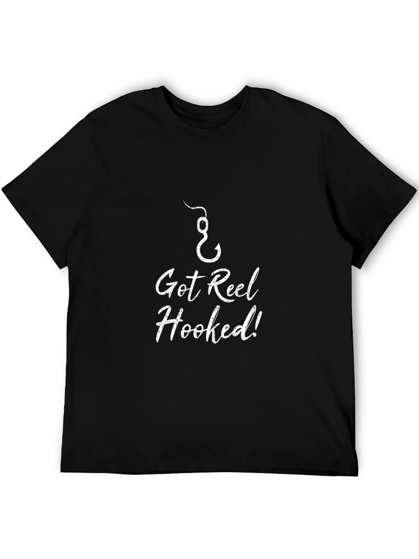 Got Reel Hooked! Fishing Graphic Tee