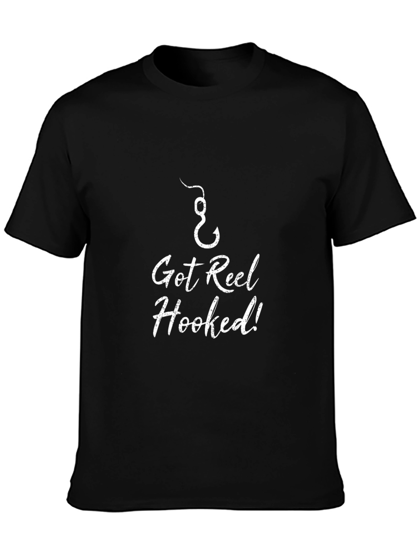 Got Reel Hooked! Fishing Graphic Tee