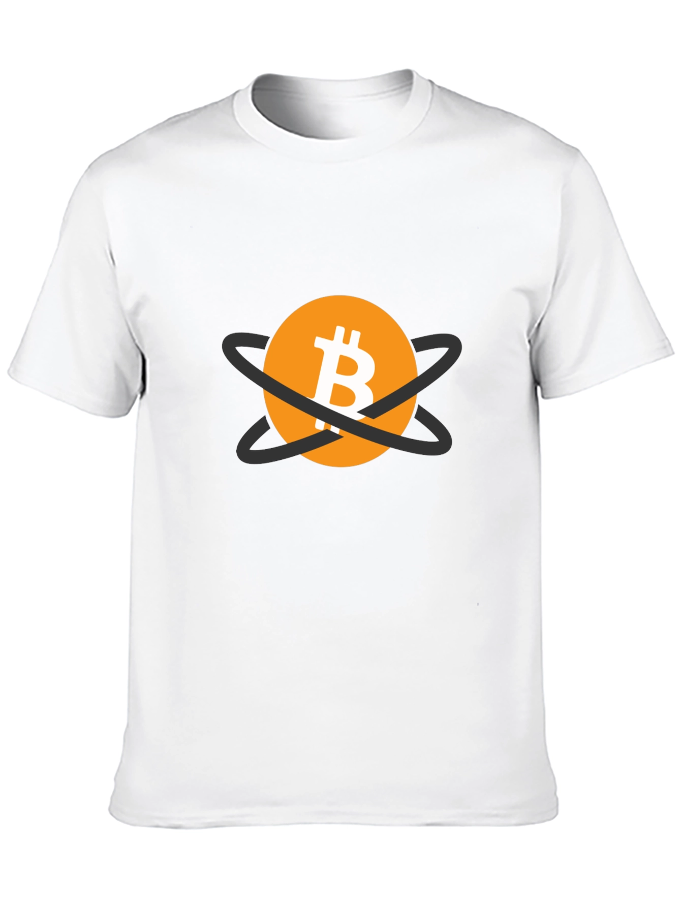 Bitcoin Atom T-Shirt - Crypto Fan Apparel