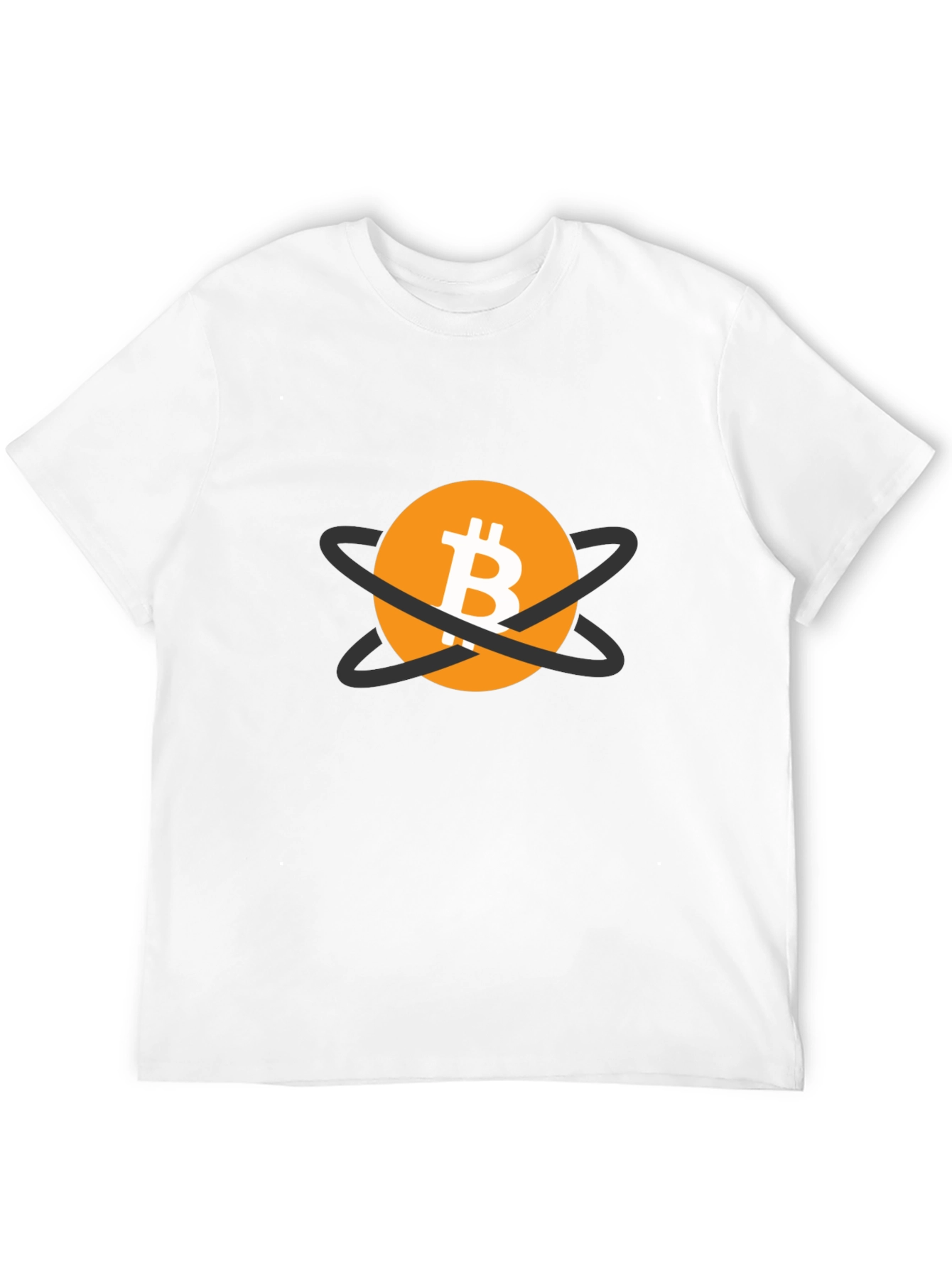Bitcoin Atom T-Shirt - Crypto Fan Apparel