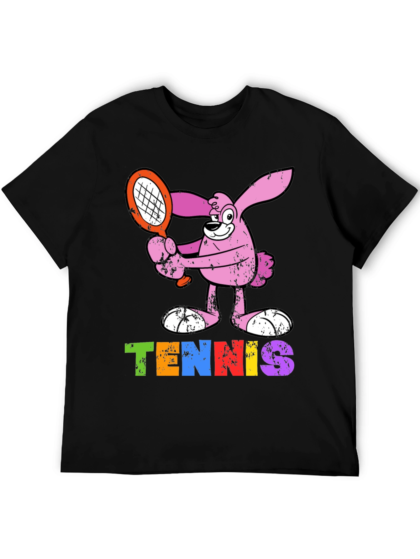 Tennis Bunny T-Shirt - Fun Sports Tee