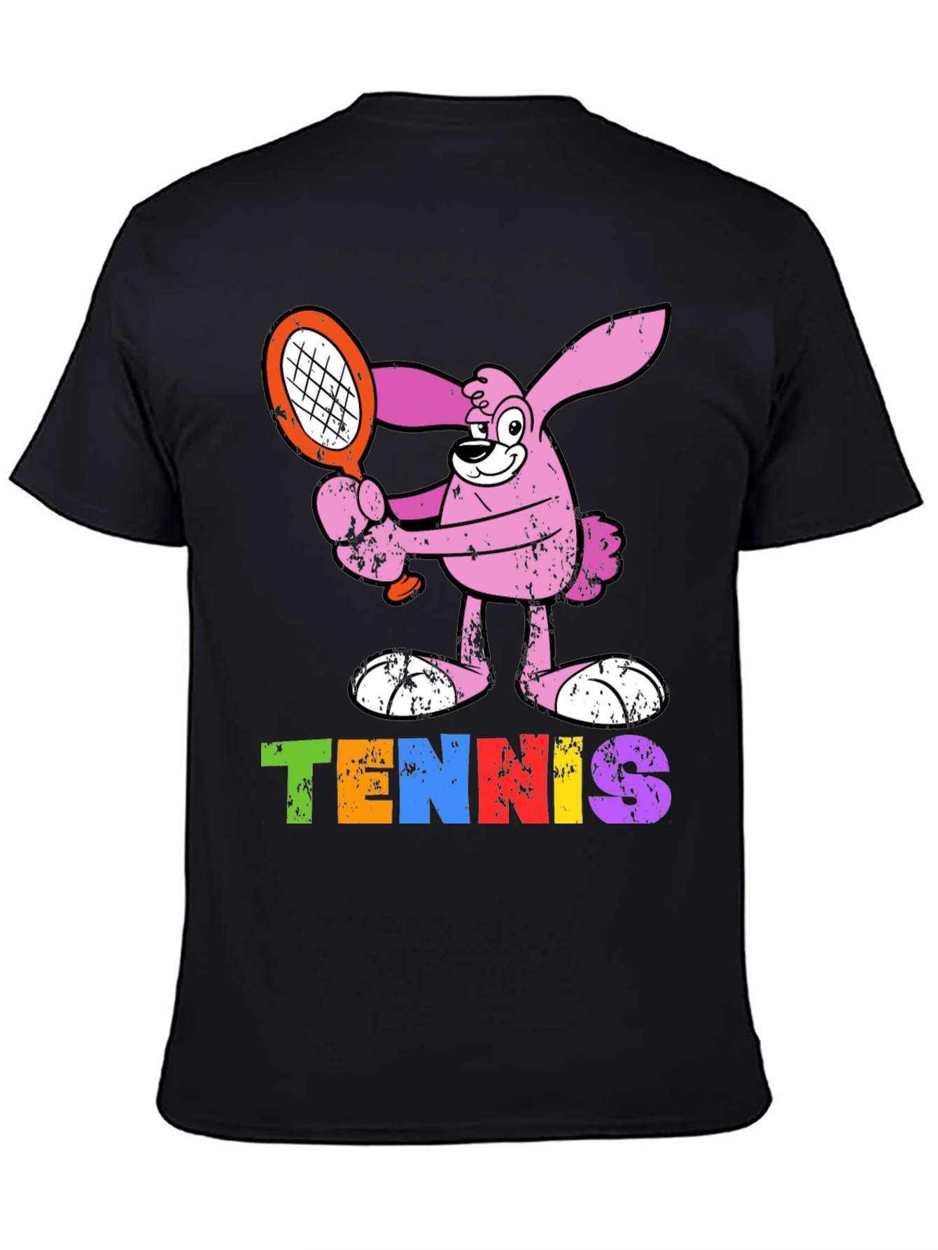 Tennis Bunny T-Shirt - Fun Sports Tee