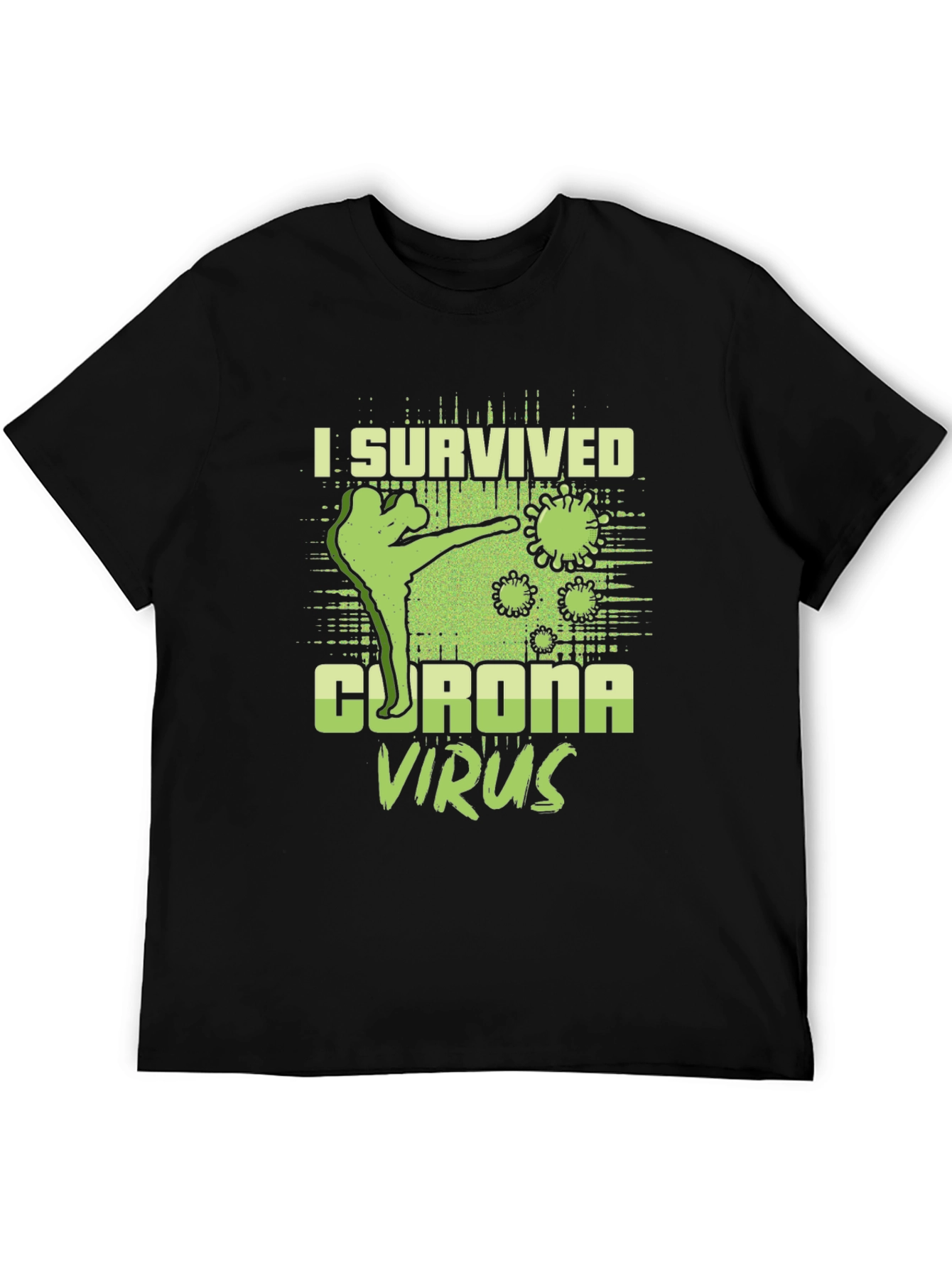 I Survived Corona Virus Graphic Tee