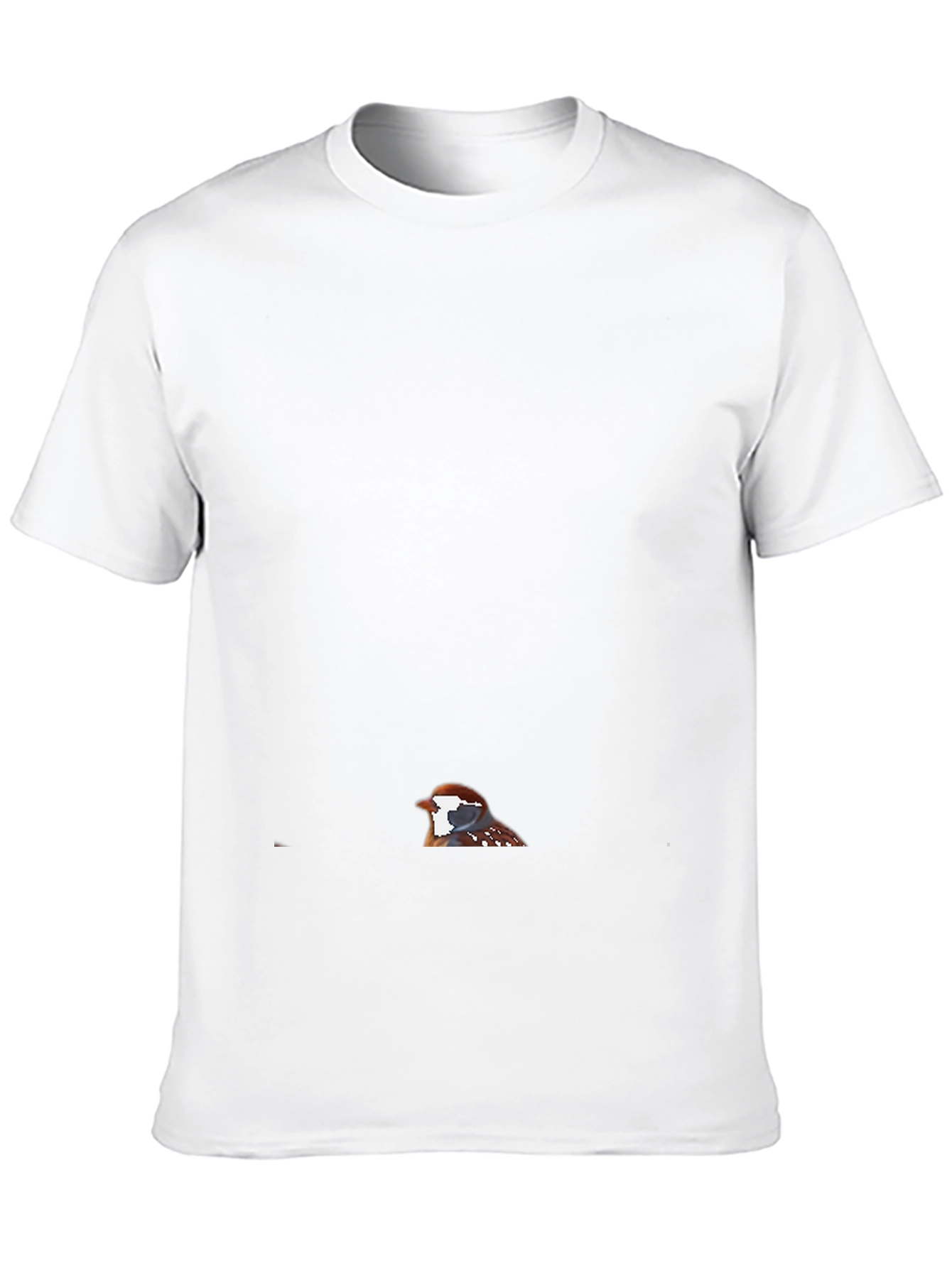 Mens Black Bird Graphic Tee