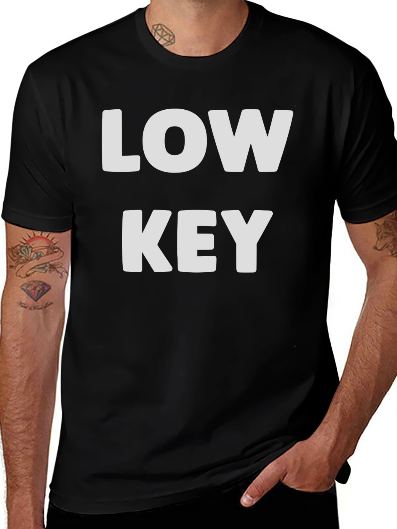 Low Key Graphic T-Shirt - Casual Menswear