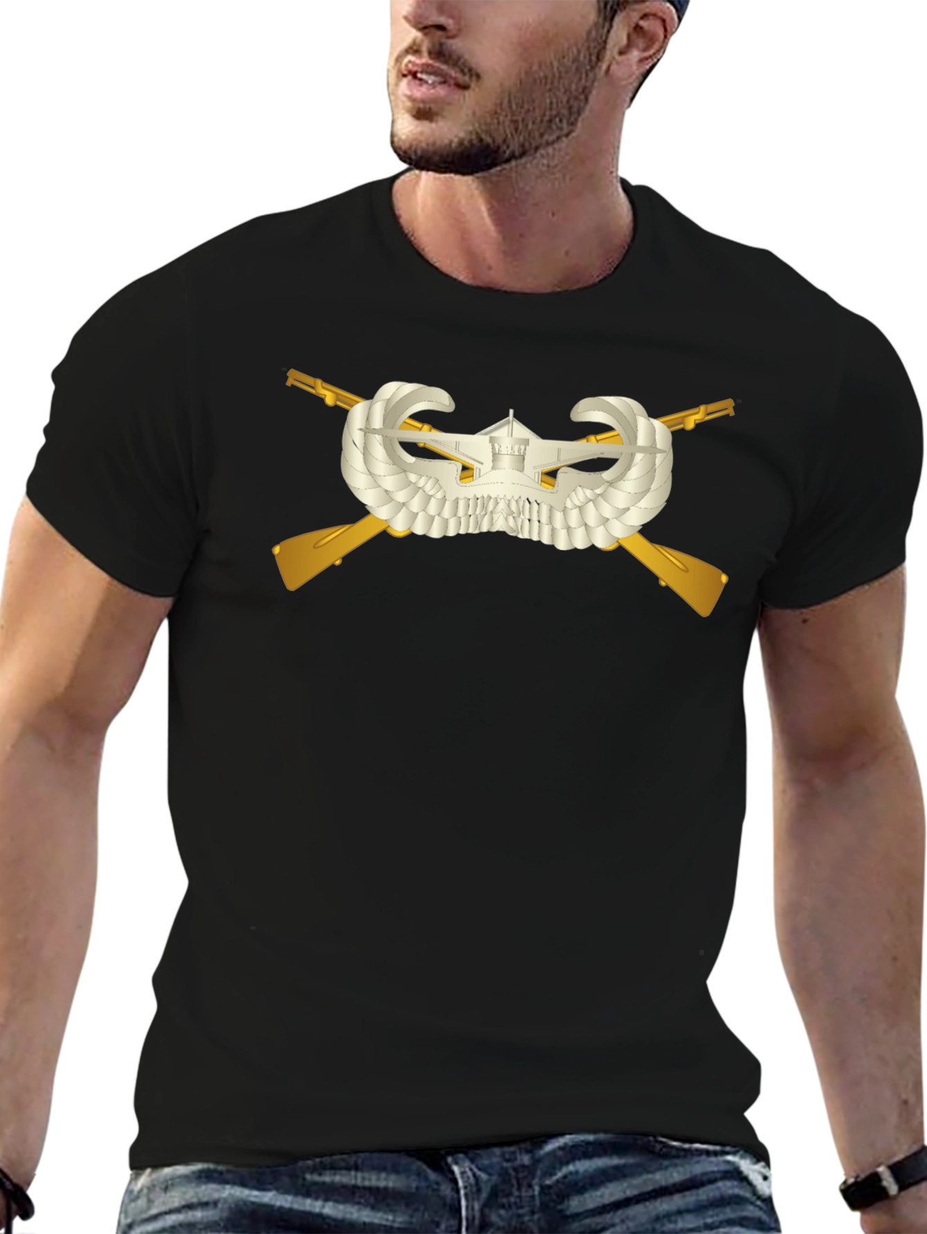 Military Airborne Wings T-Shirt