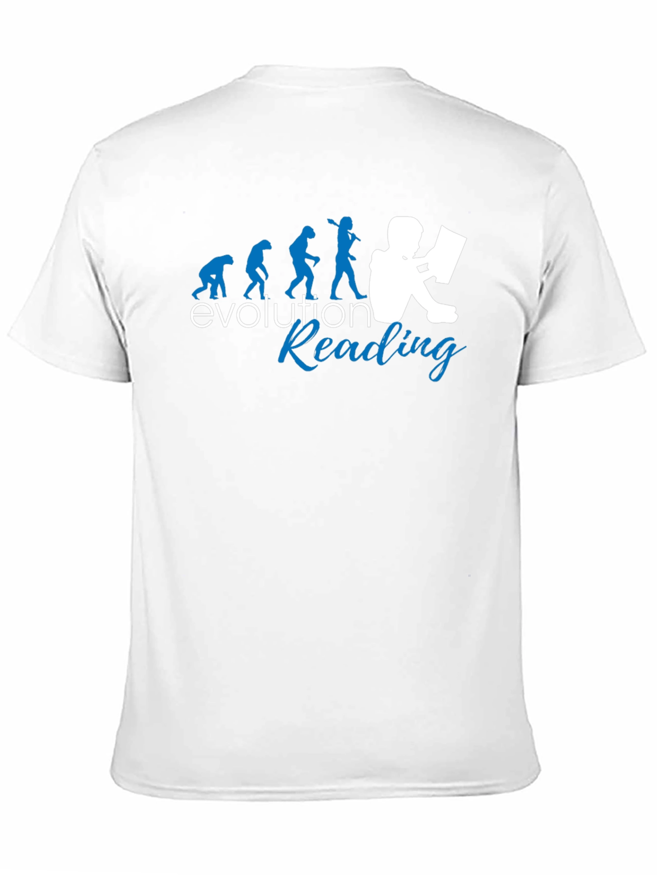 Evolution of Reading Graphic T-Shirt - Black