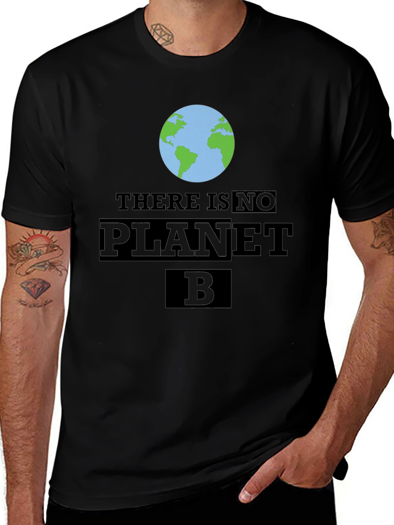 There is No Planet B Earth Graphic Tee