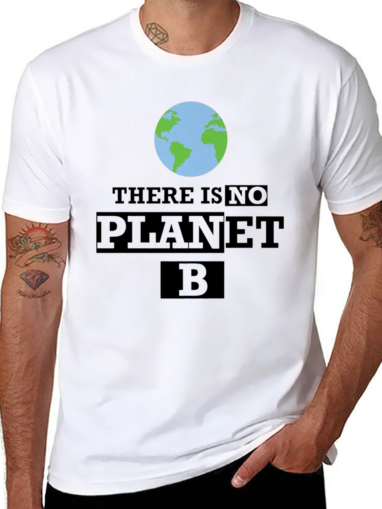There is No Planet B Earth Graphic Tee