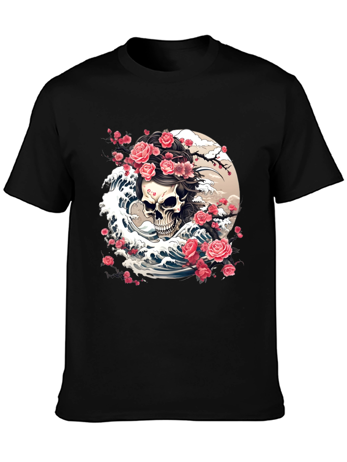 Skull & Roses Graphic Tee