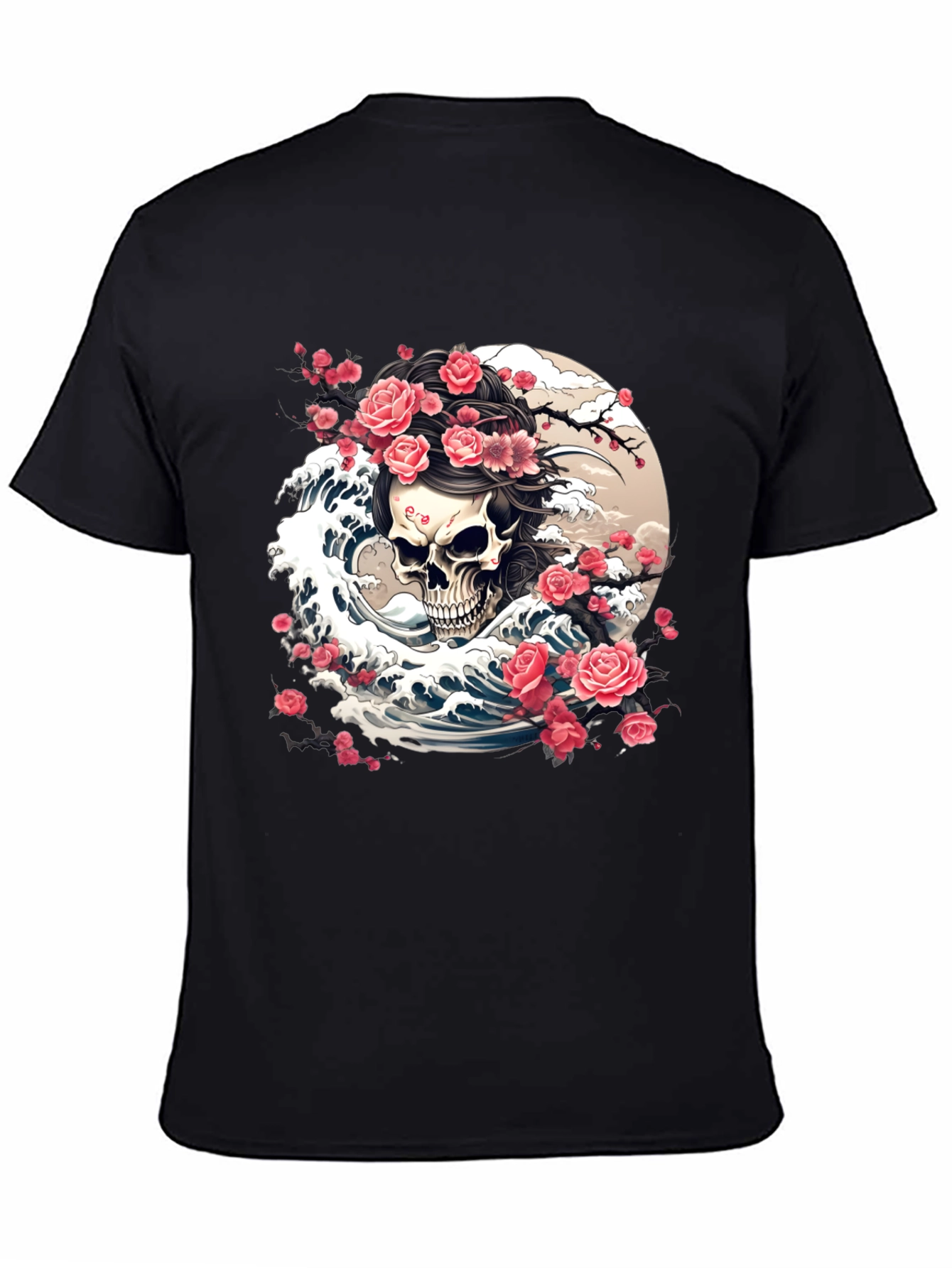 Skull & Roses Graphic Tee