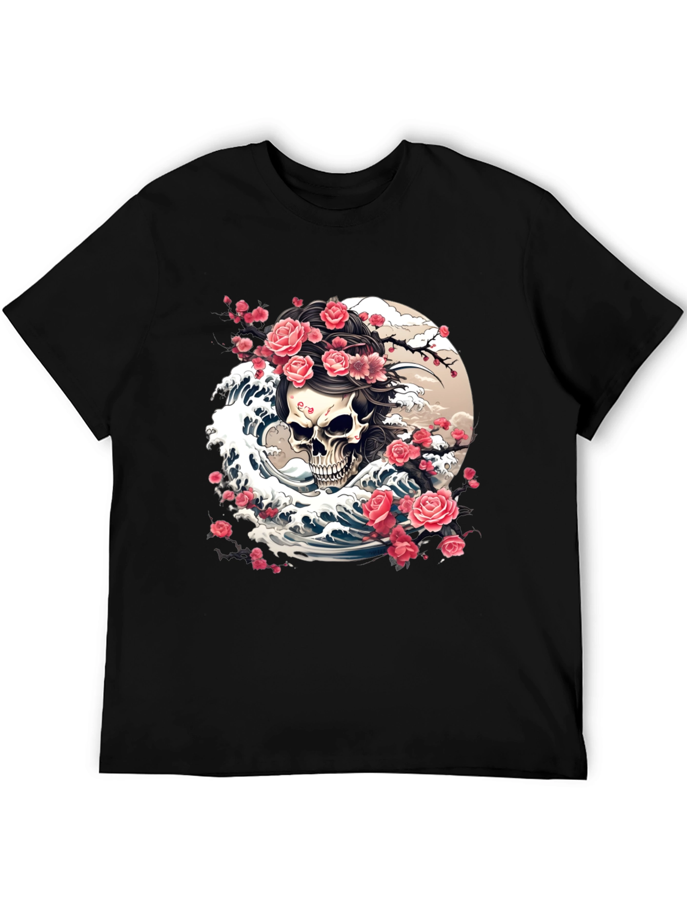 Skull & Roses Graphic Tee