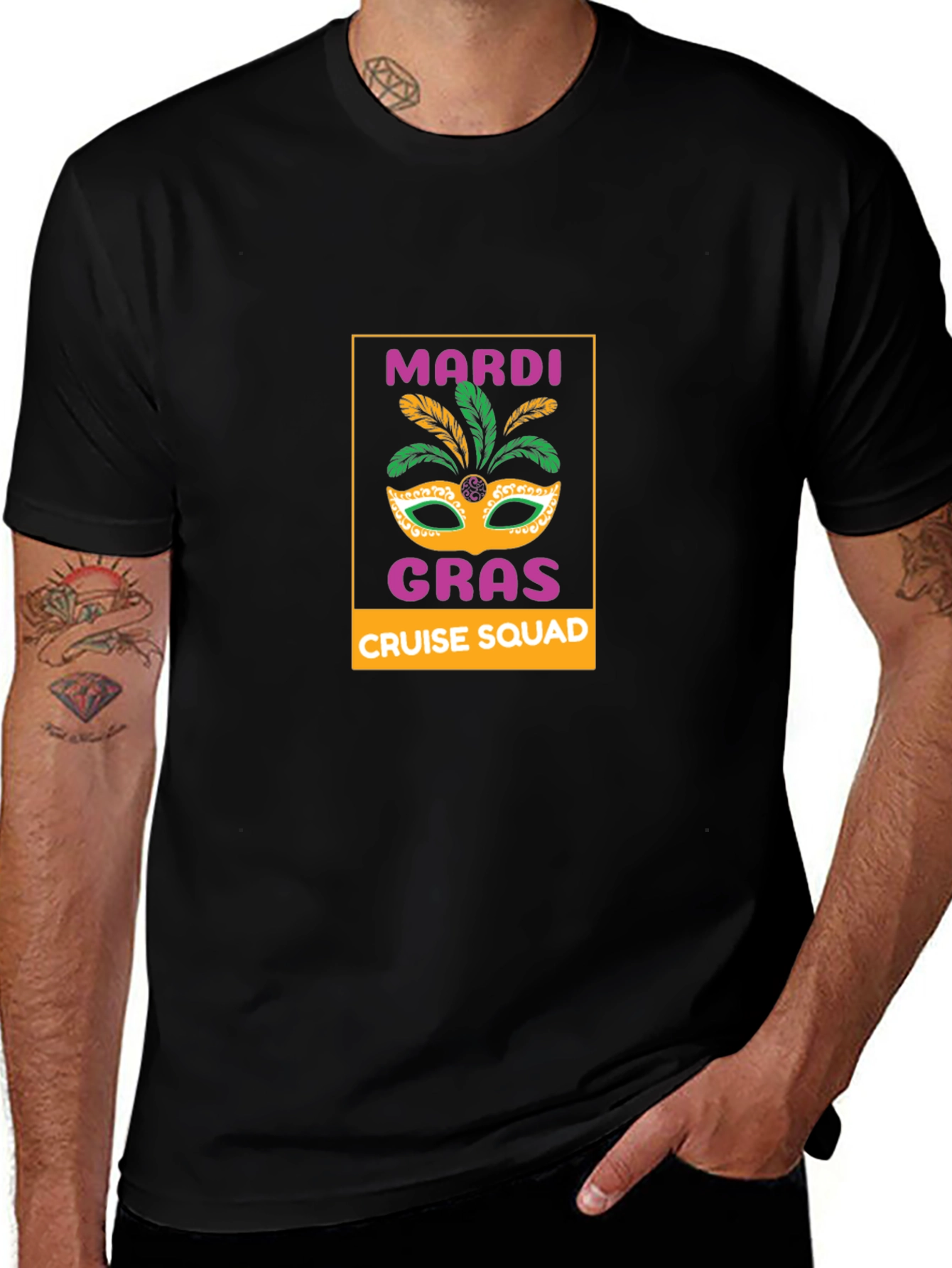 Mardi Gras Cruise Squad T-Shirt