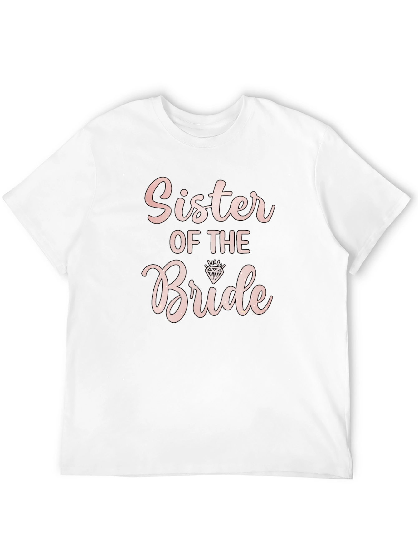 Sister of the Bride T-Shirt Bridal Party Tee