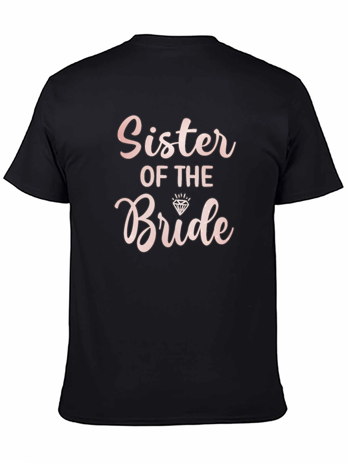 Sister of the Bride T-Shirt Bridal Party Tee