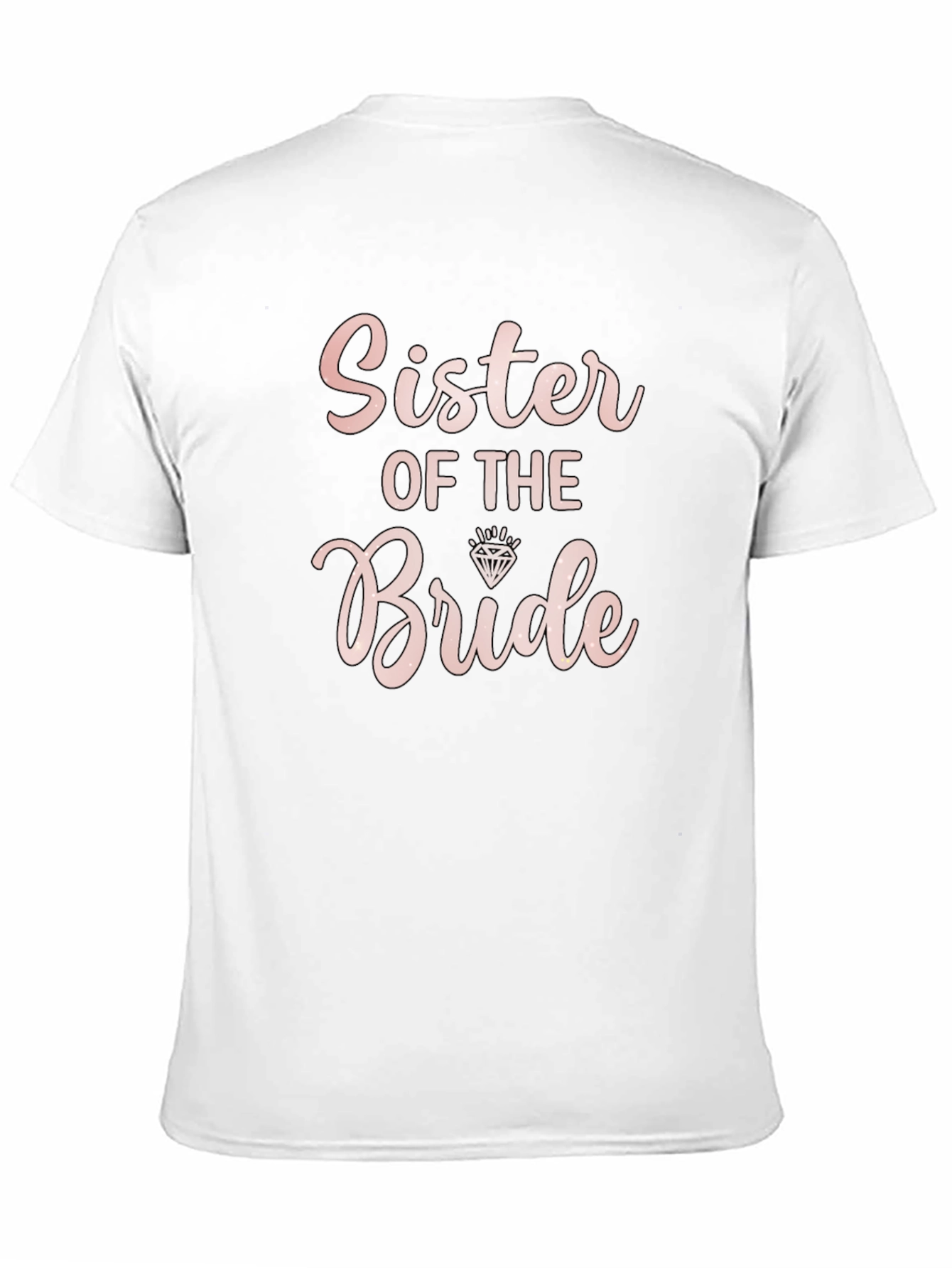 Sister of the Bride T-Shirt Bridal Party Tee