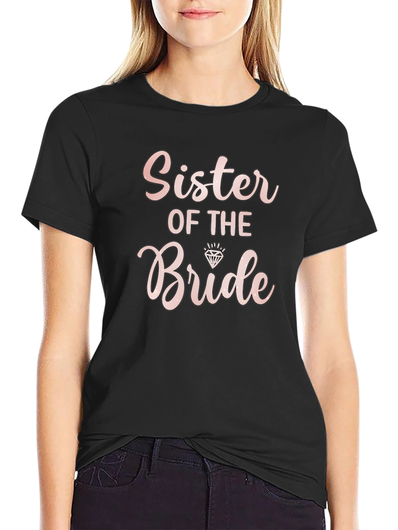 Sister of the Bride T-Shirt Bridal Party Tee