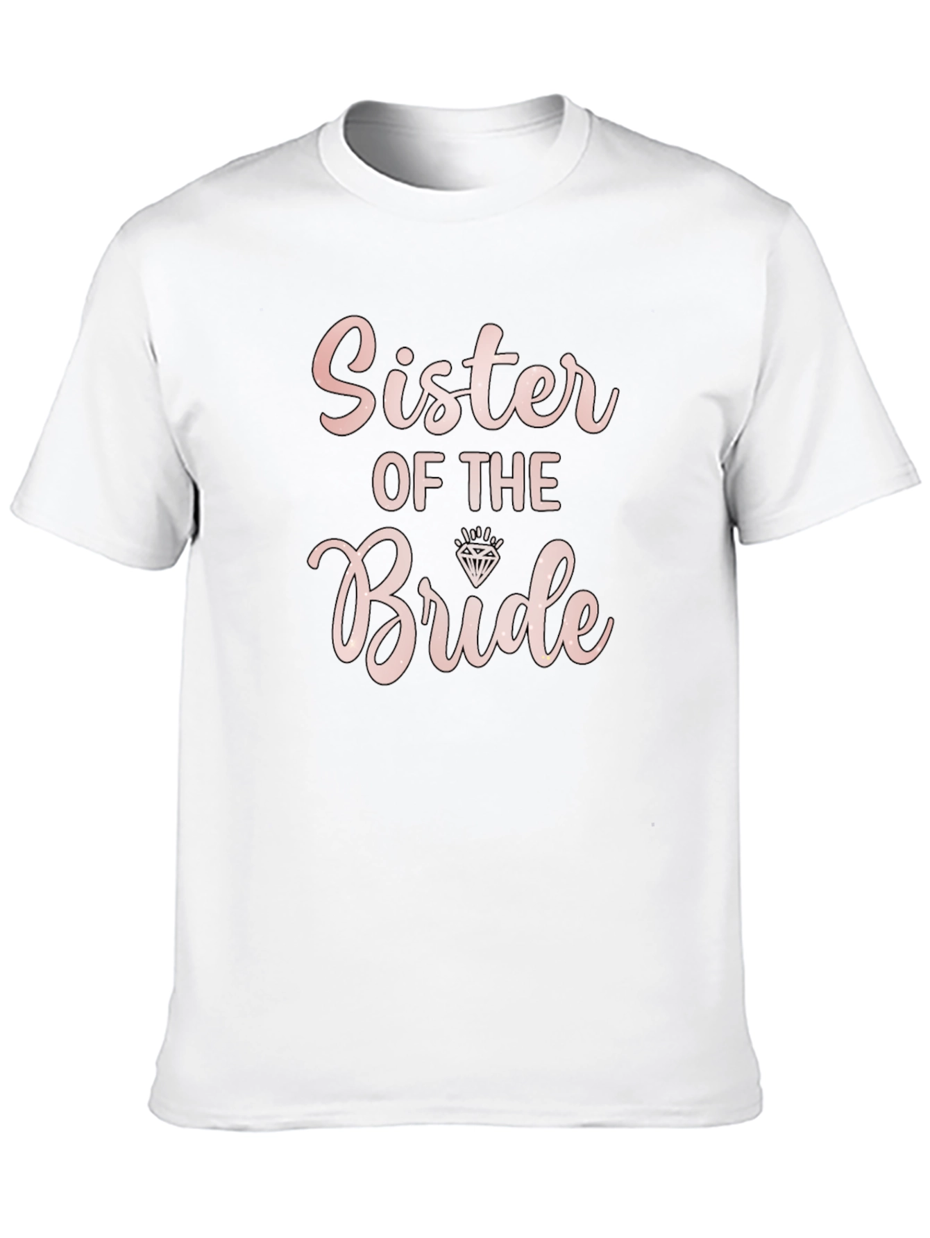 Sister of the Bride T-Shirt Bridal Party Tee
