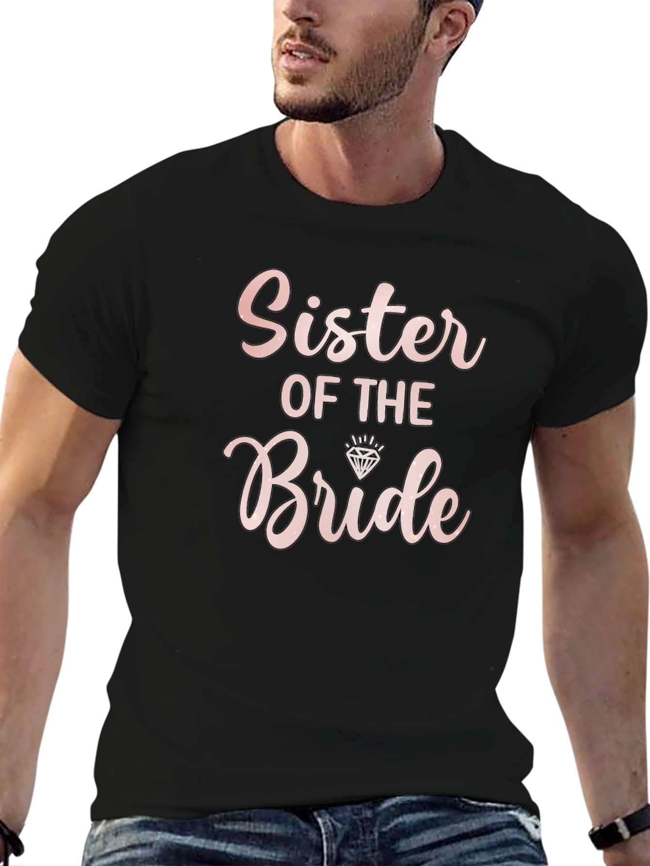Sister of the Bride T-Shirt Bridal Party Tee
