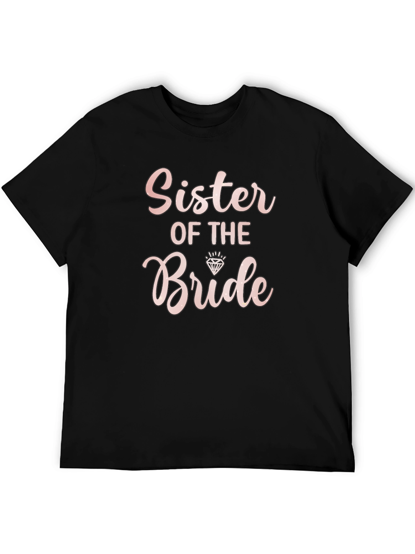 Sister of the Bride T-Shirt Bridal Party Tee