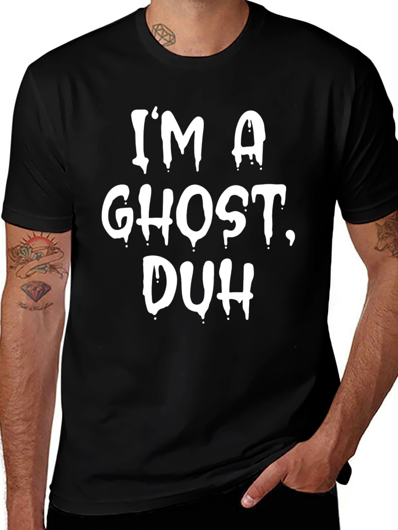 Im A Ghost Duh T-Shirt - Halloween Tee